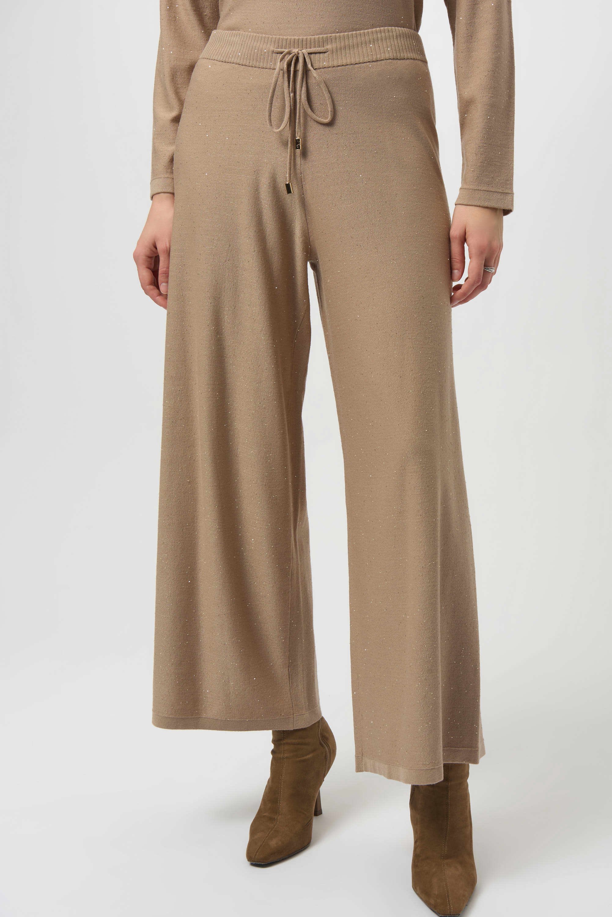 Pantalon culotte en tricot à paillettes Joseph Ribkoff 244922