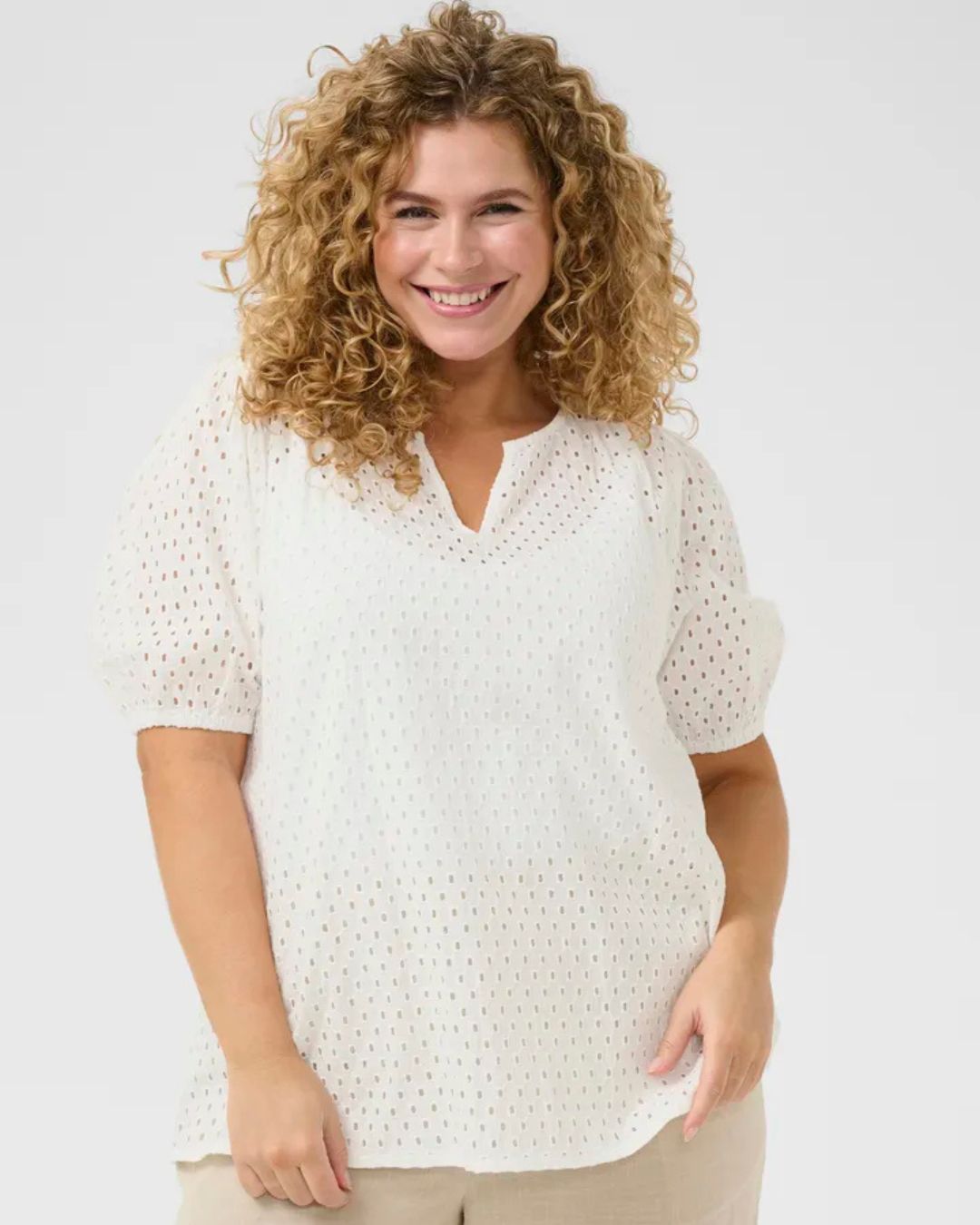 Blouse Manche Court KCrubia Kaffe Curve 10583197