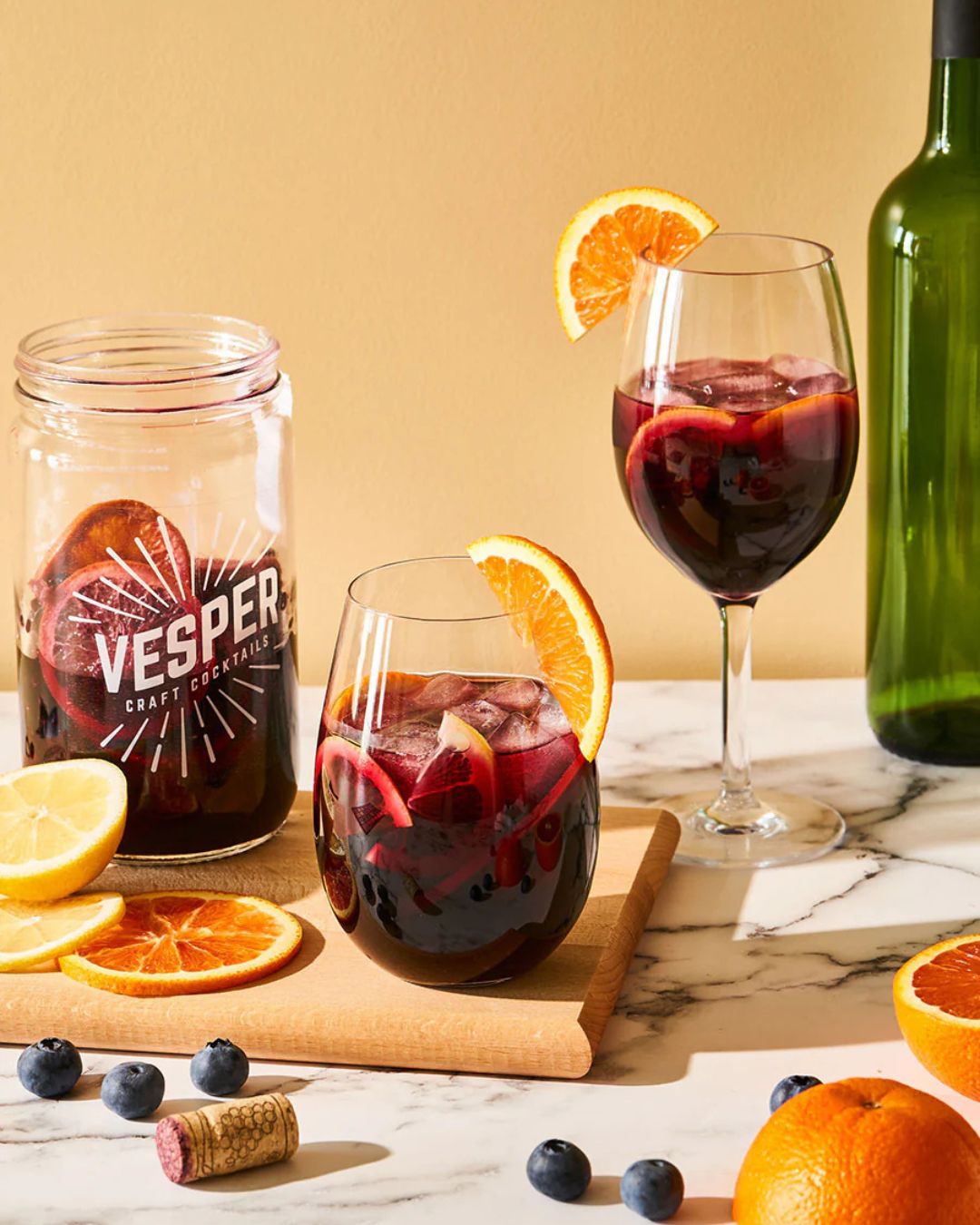 Red Velvet Sangria Vesper 