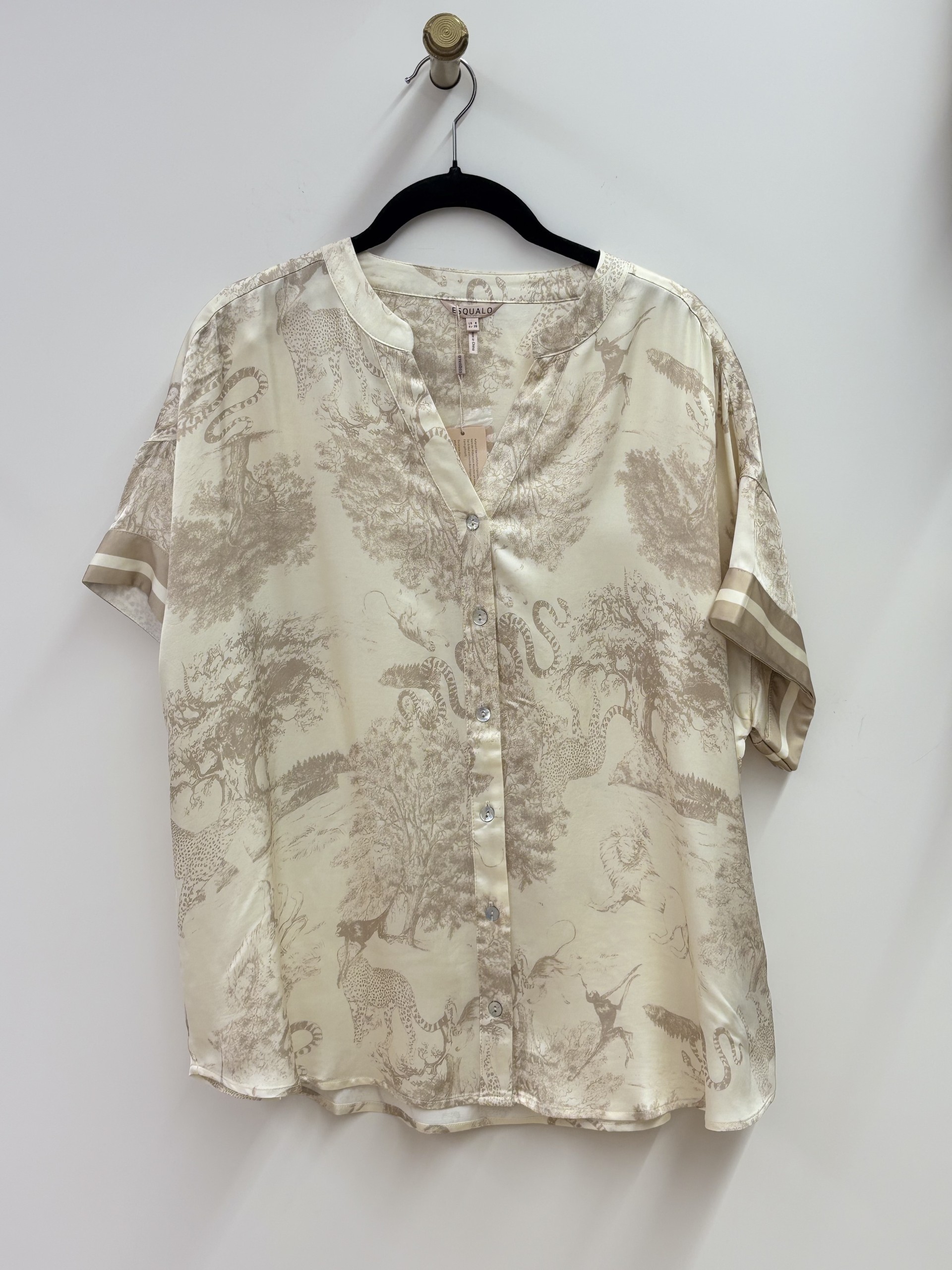 Blouse à manches courtes avec motif jungle Esqualo 
