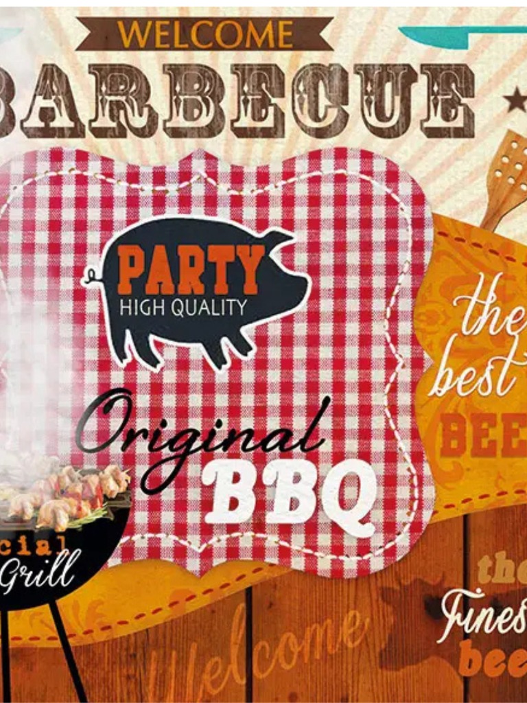 Serviette de table - BBQ