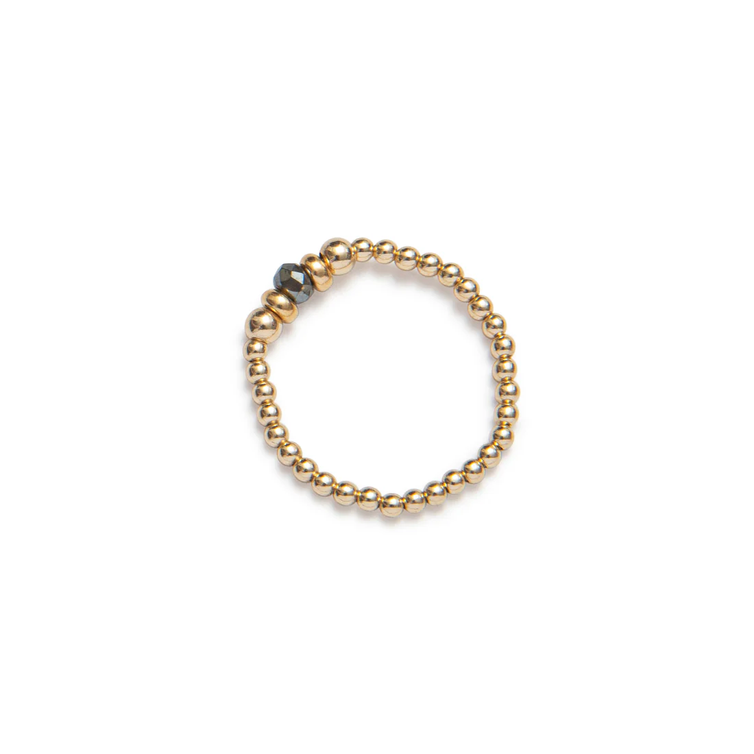 Bague Élastique Be Chic Collection Tahiti Or beblue