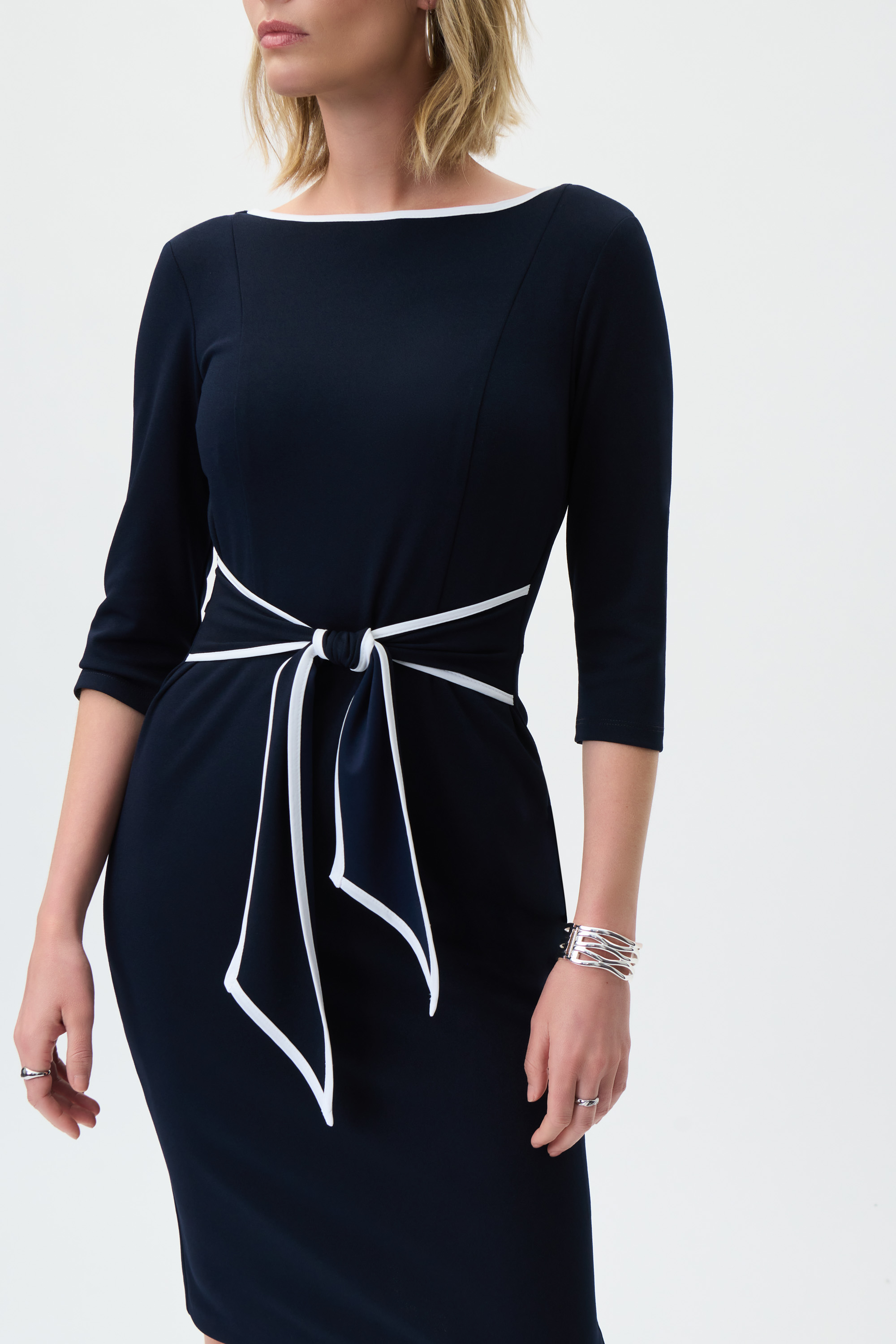 Robe Bordure Contrastante Joseph Ribkoff 221210S 