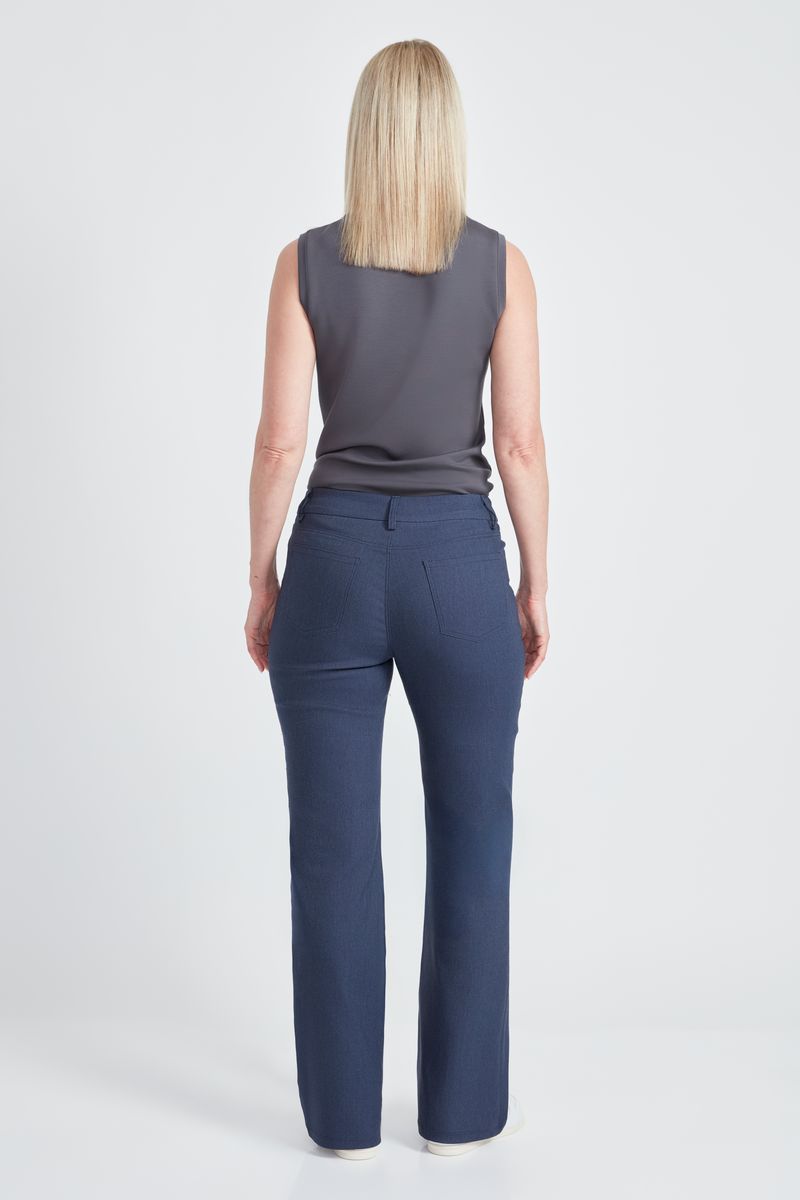 Pantalon en denim coupe bootcut Up!