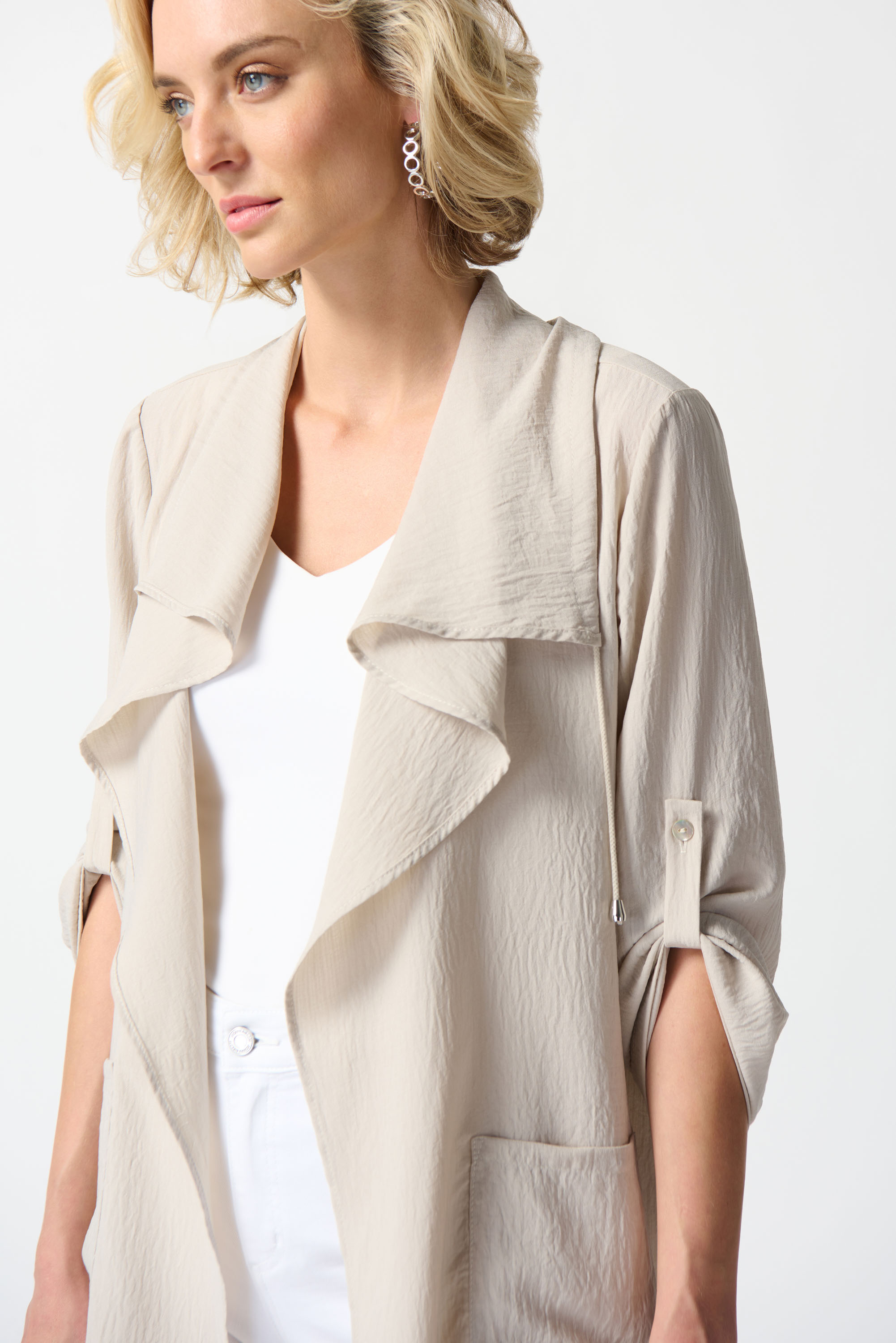 Veste Boxy en Gaze Joseph Ribkoff 242058 