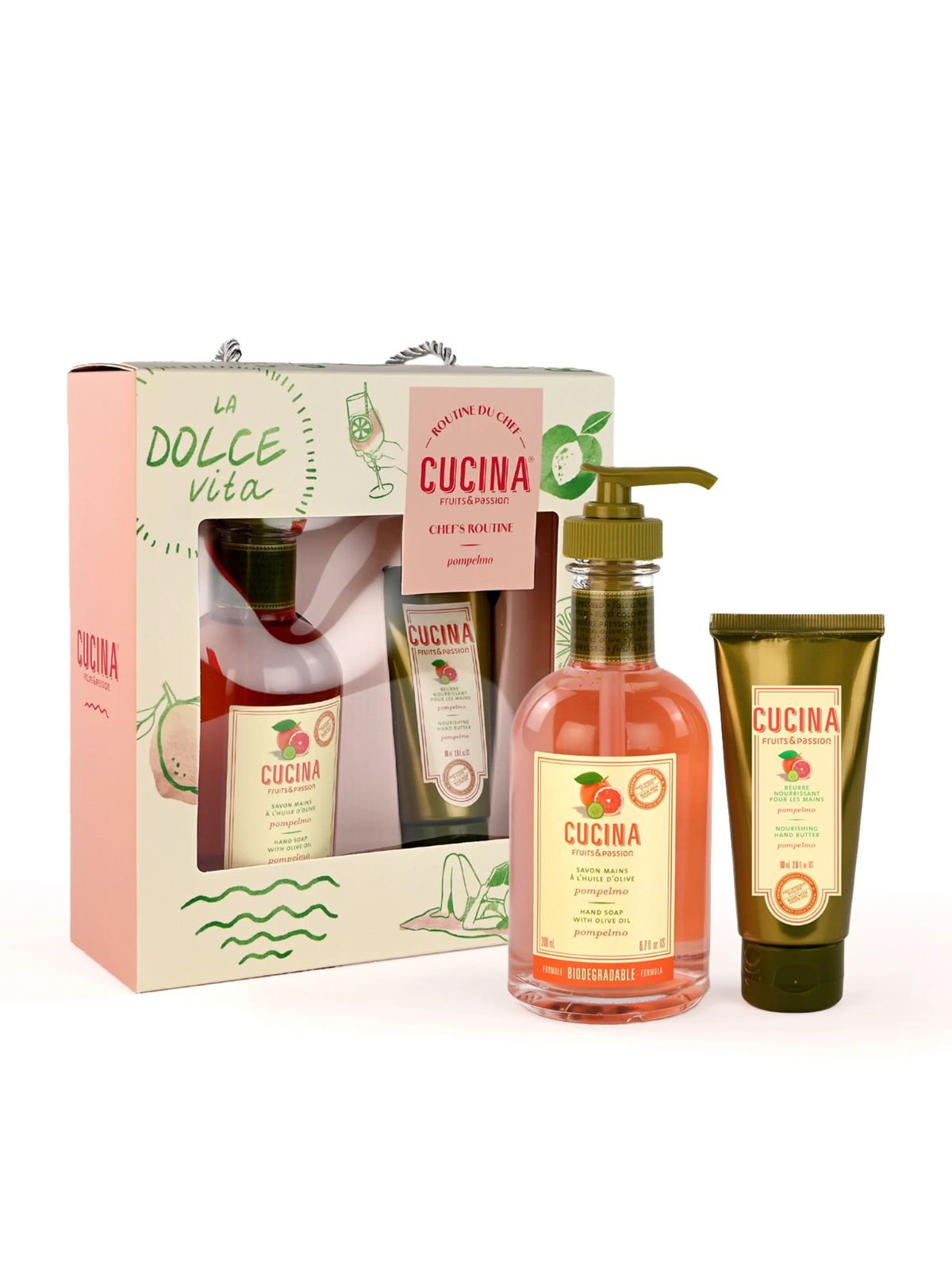 Coffret routine du chef Pompelmo Fruits & Passion 