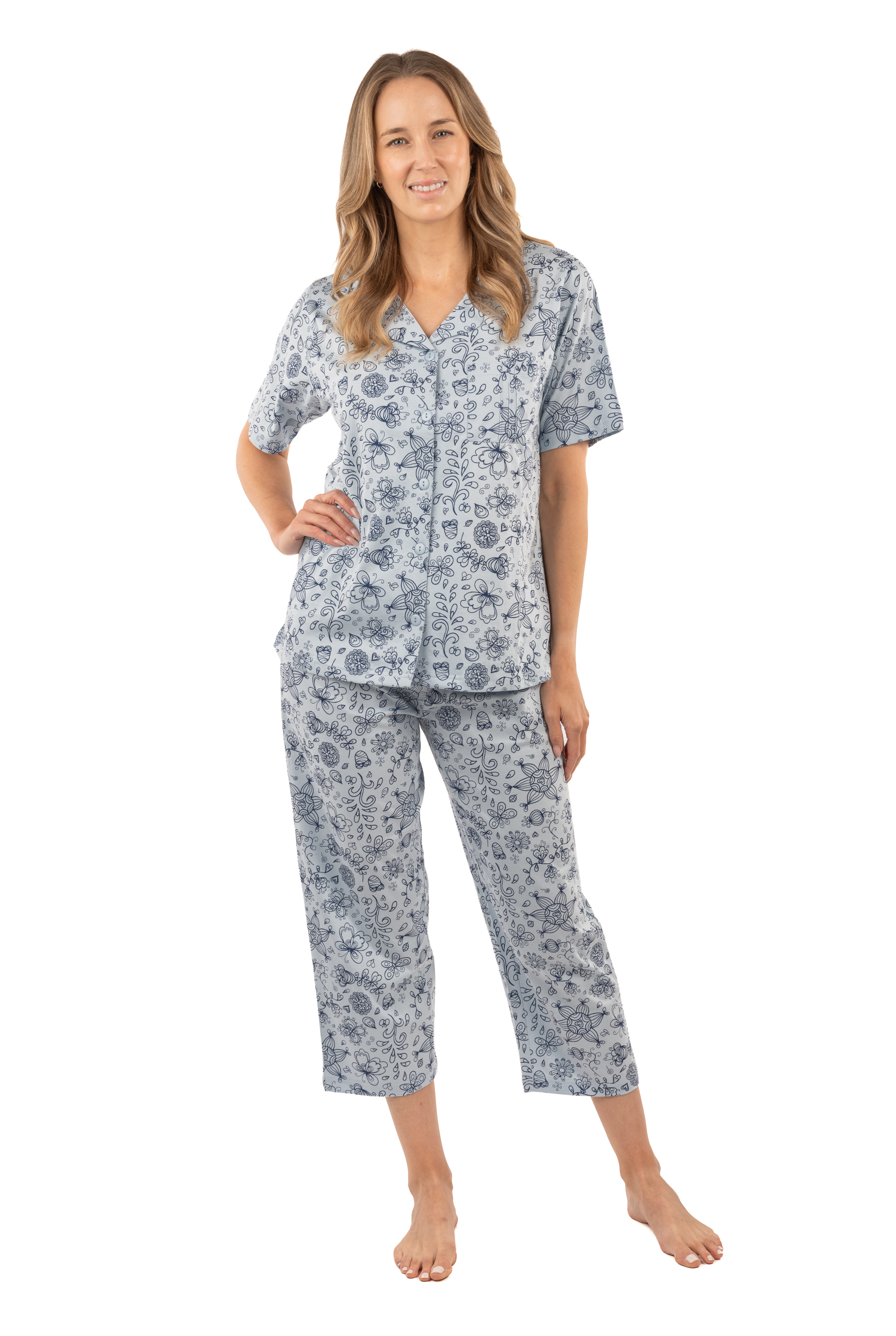 Pyjamas avec Bouton Patricia Lingerie 114-1