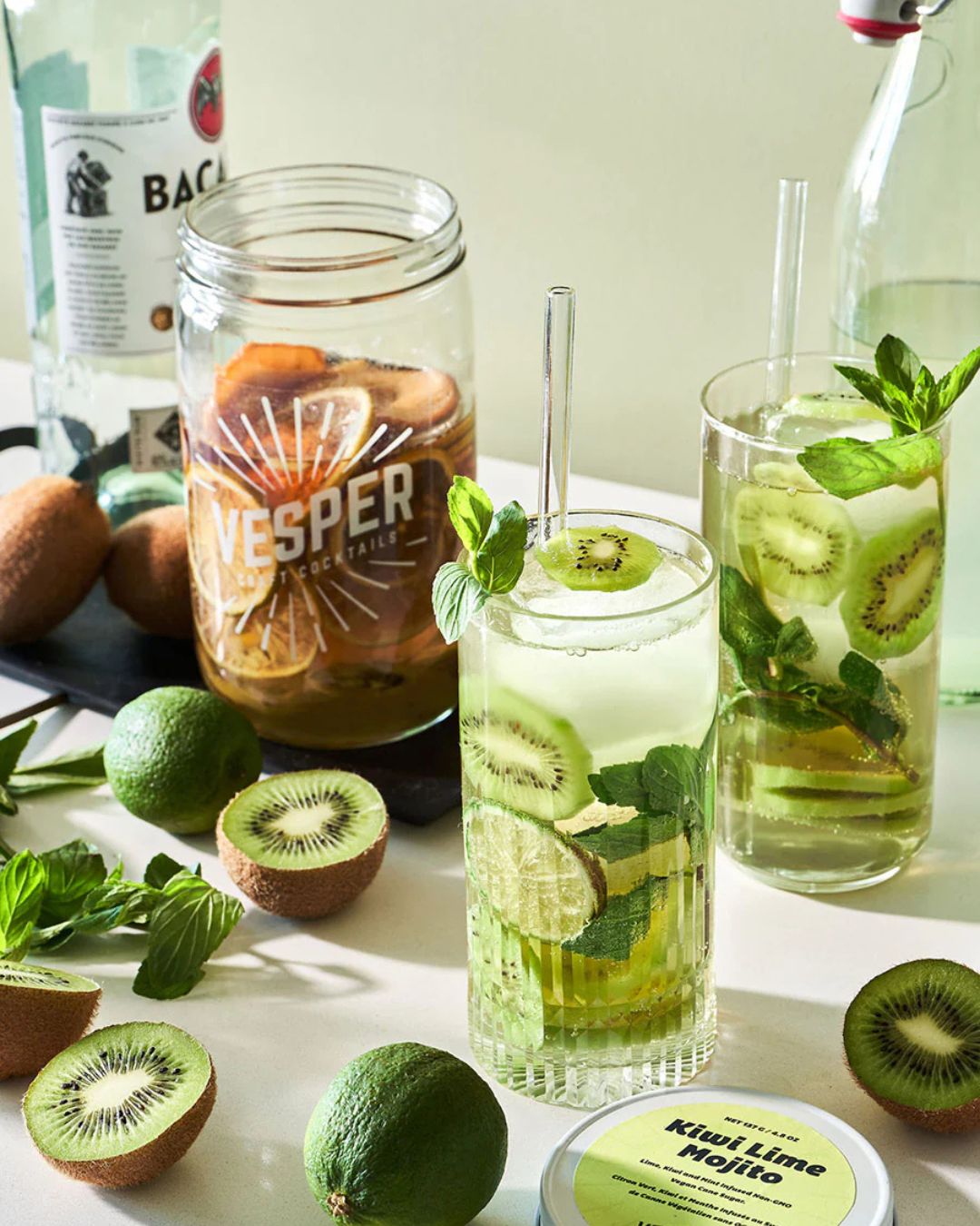 Kiwi Lime Mojito Vesper 