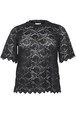 T-Shirt en dentelle KCjaida Kaffe Curve 10583068