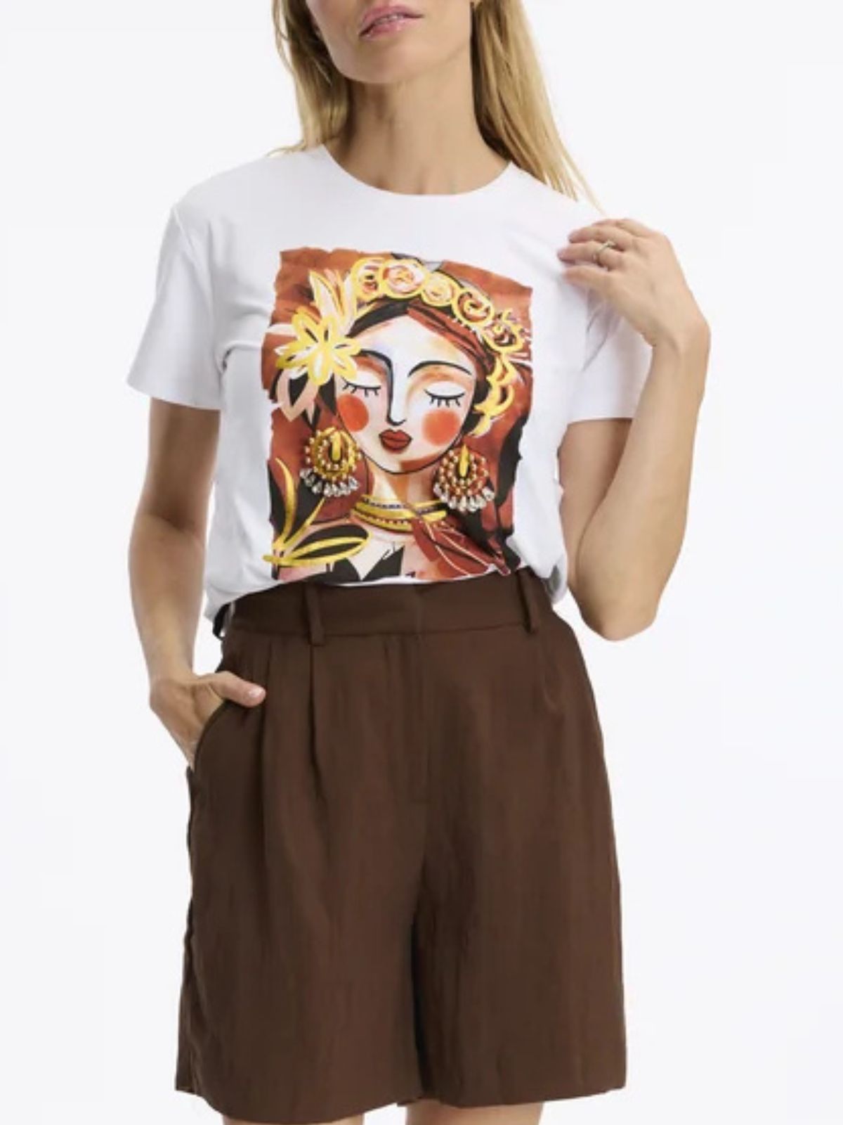 T-Shirt avec mademoiselle Leo & Ugo