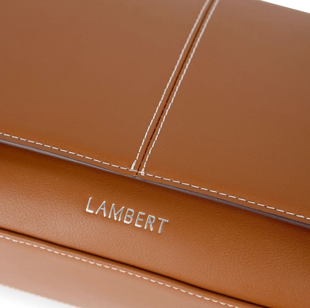 Le Miriam - Sac à Main en Cuir Vegan Affogato Lambert.