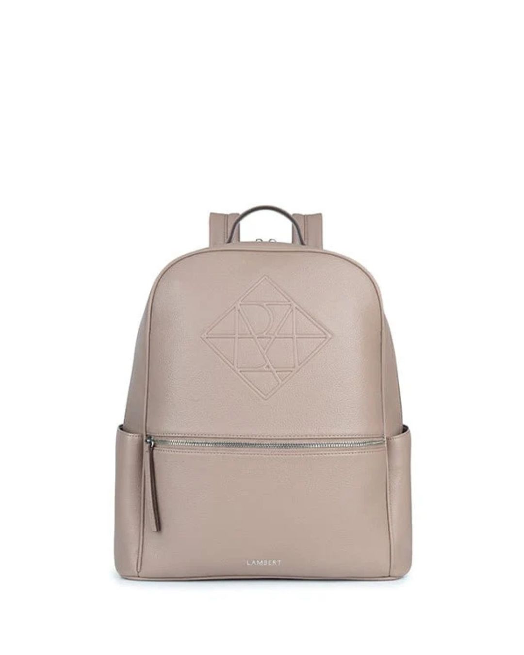 Le Vicky – Sac à couches en cuir vegan couleur terra Lambert