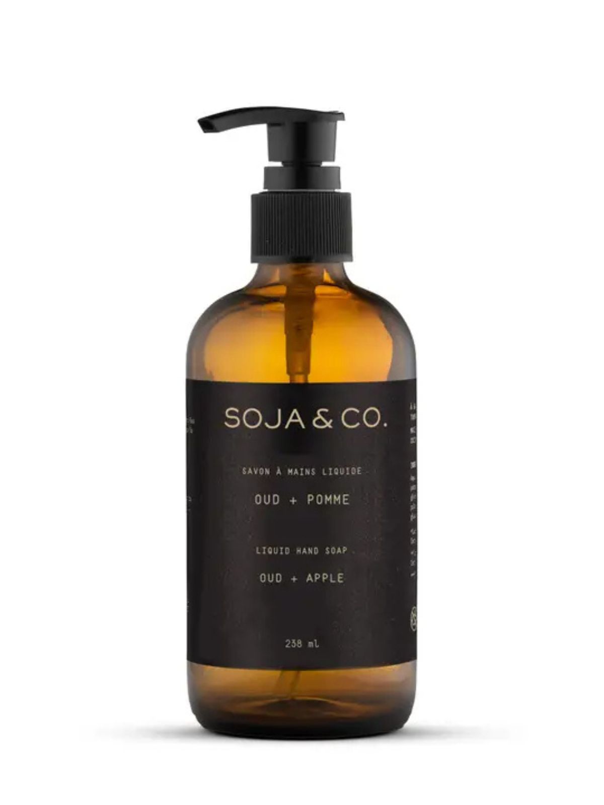 Savon liquide pour les mains | Oud + Pomme 238ml Soja & Co.