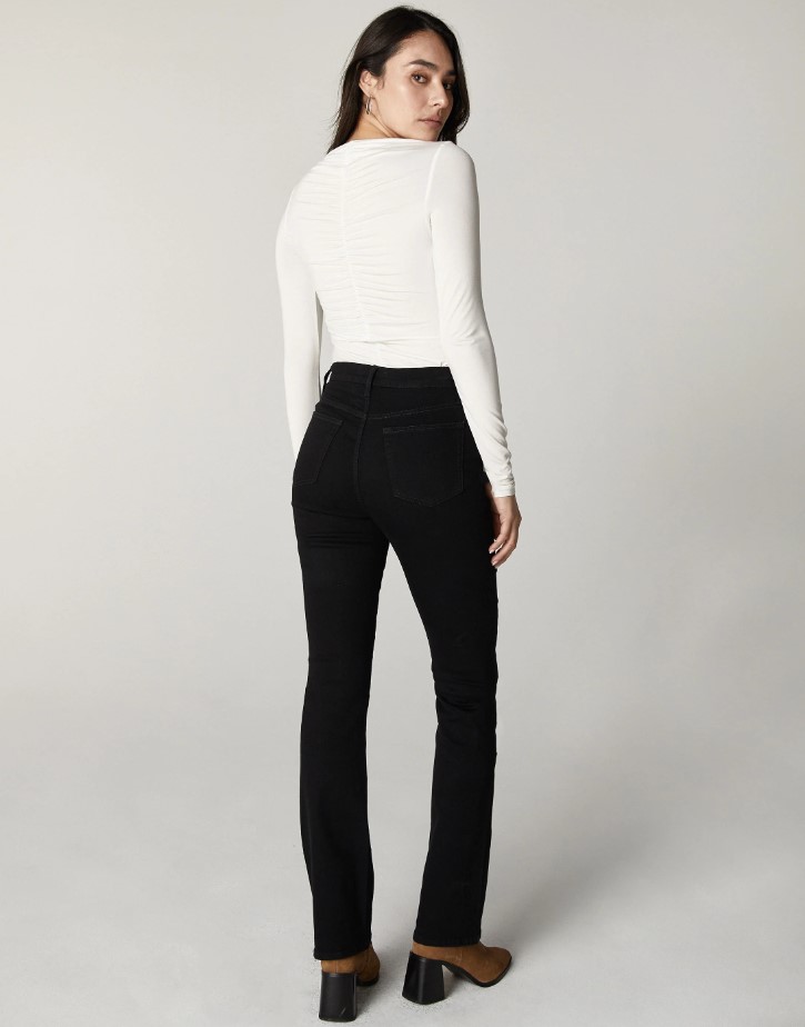 Jean Taille Haute Slim Boot Unpublished Chloe 
