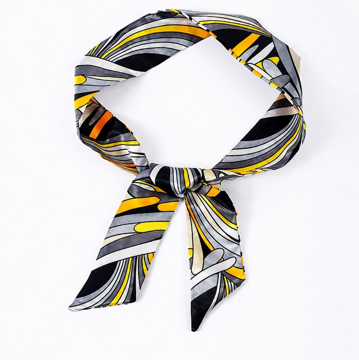 Foulard ruban en satin 