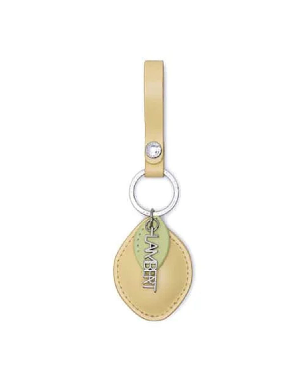 Le Frutti - Porte-clé en cuir vegan honey