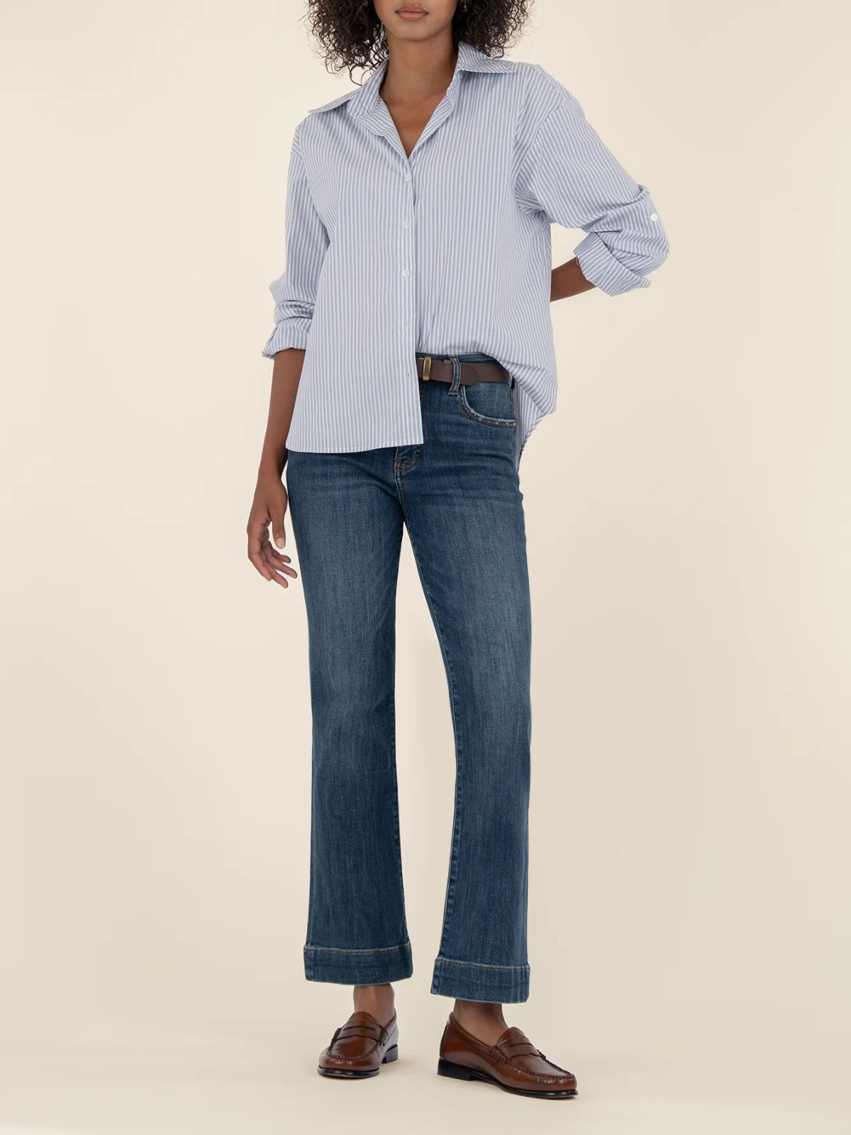 Jean Évasé à Taille Haute Kut Kelsey 
