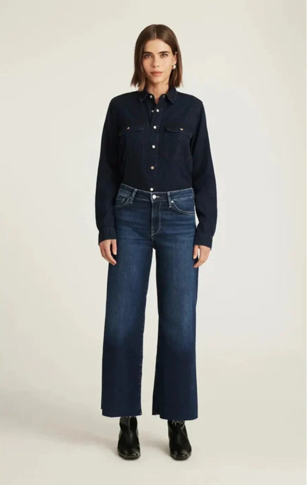 Jeans Paloma Mid Rise Mavi