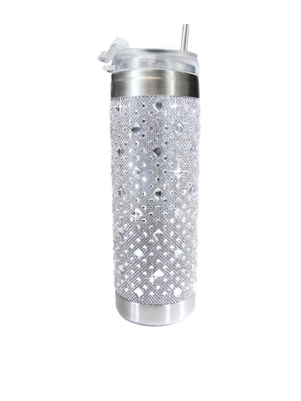 Bouteille Royal Ice Jacqueline Kent White Diamond Silver