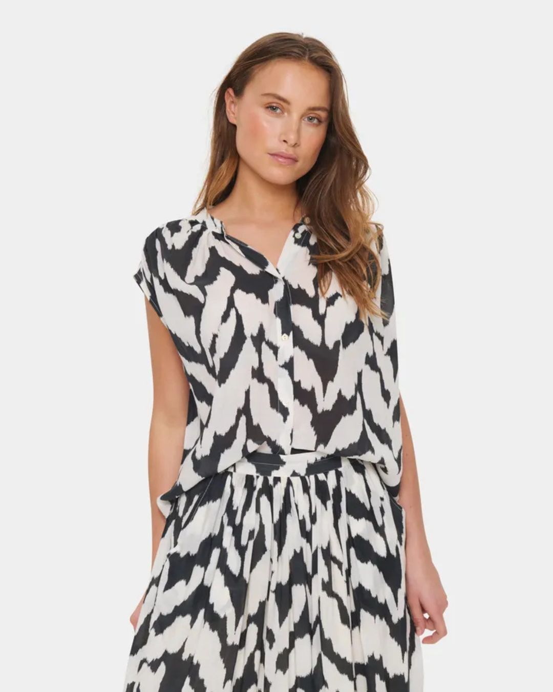 Blouse sans Manche Kelsie Saint Tropez 30514026