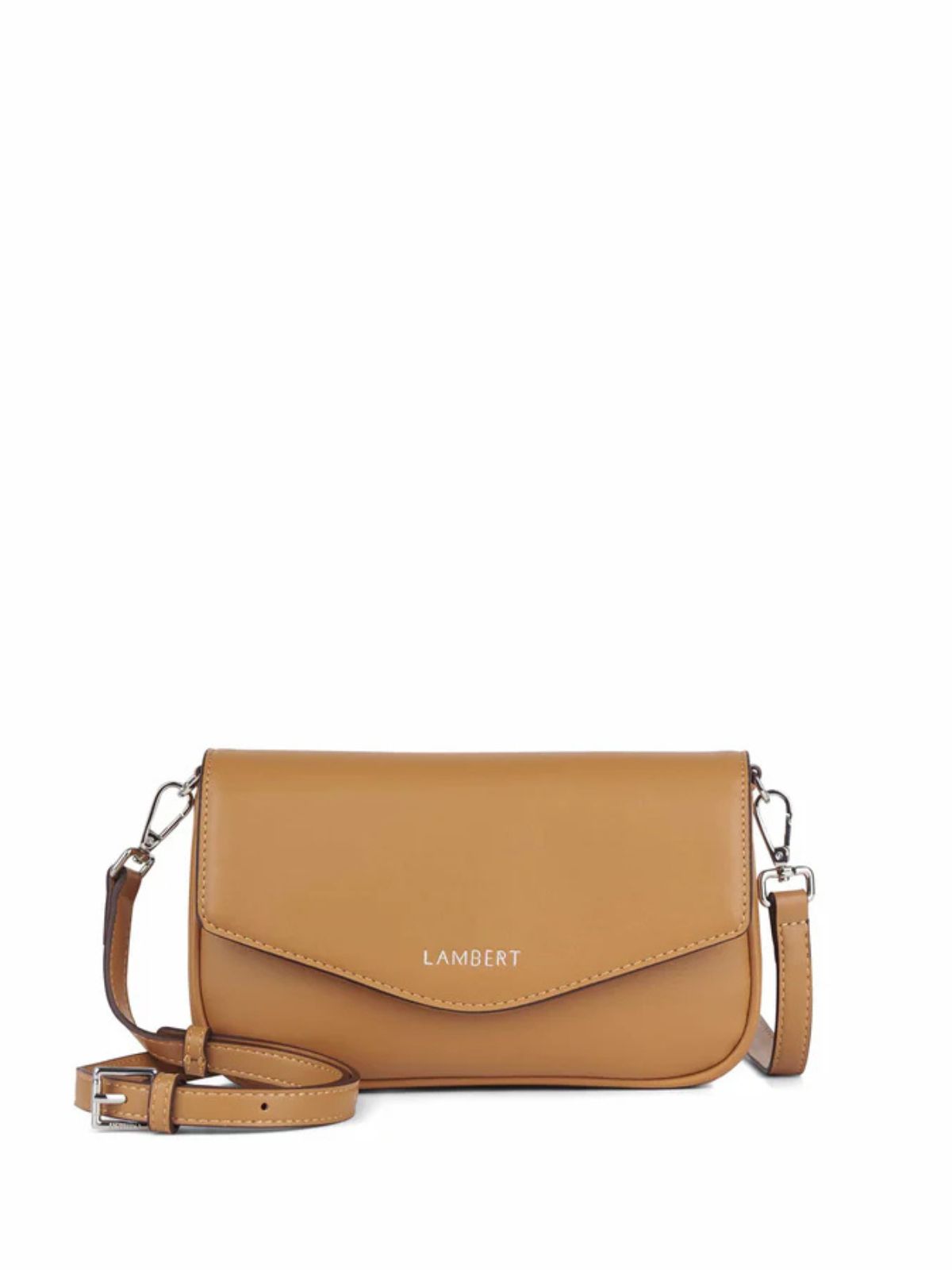 Sac à main 2-en-1 en cuir vegan sepia Le Gabby Lambert 