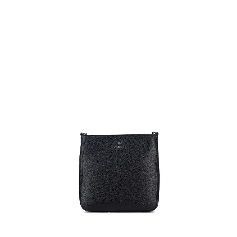 Sac bandoulière en cuir vegan noir Le Nathalia Lambert 