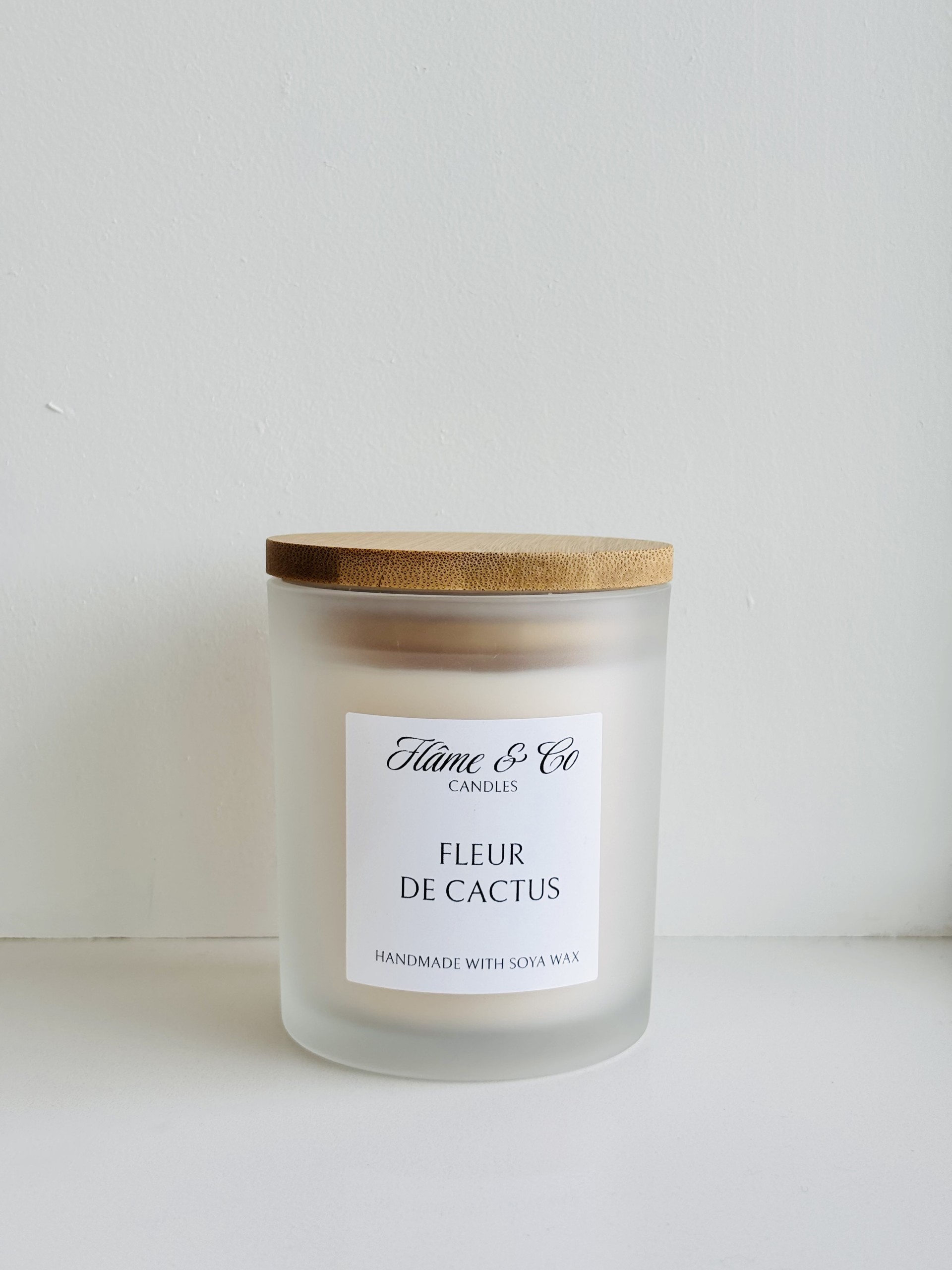  CHANDELLE FLEUR DE CACTUS FLÂME & CO