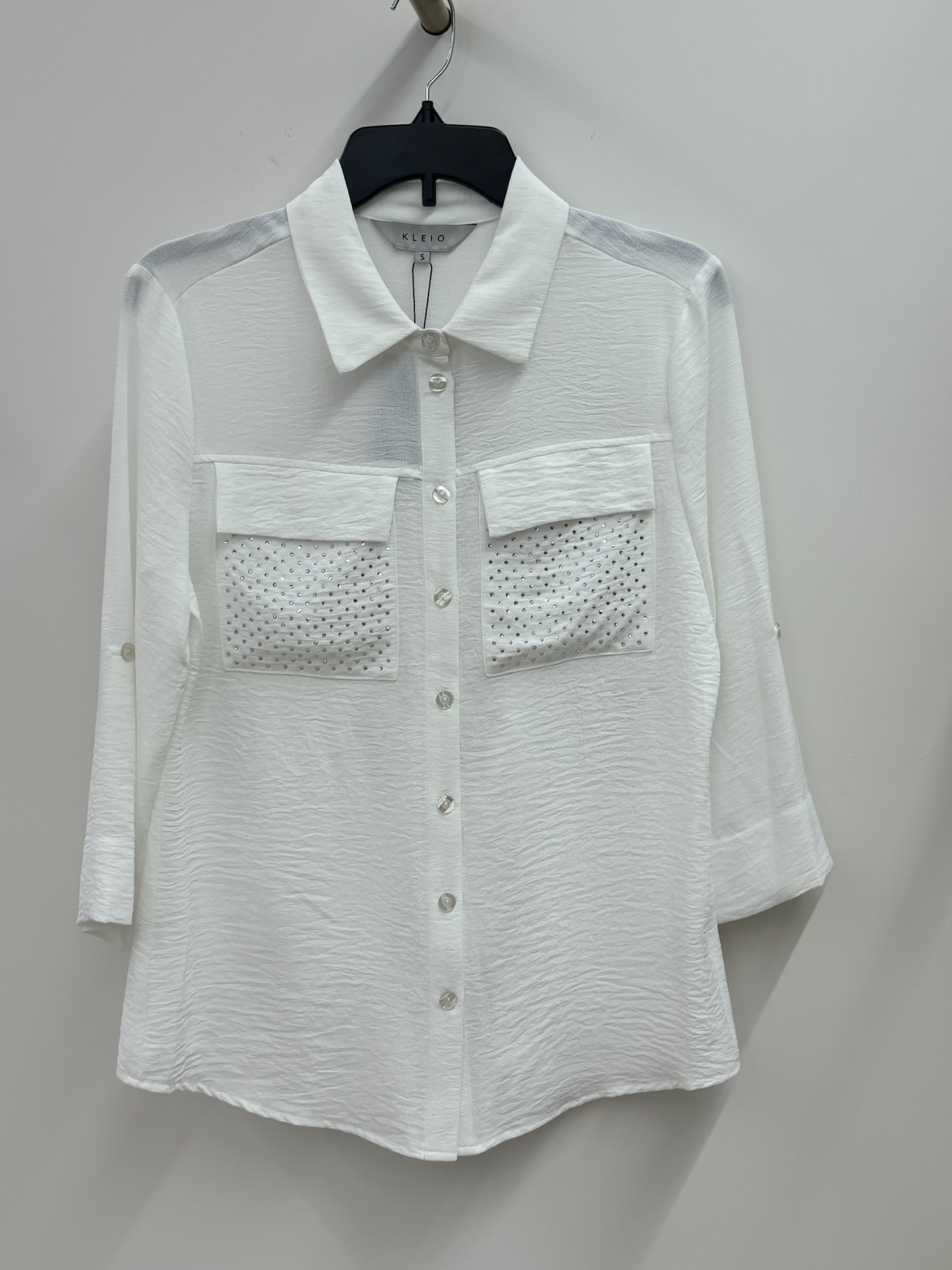 Chemise avec poche brillantes Kleio 