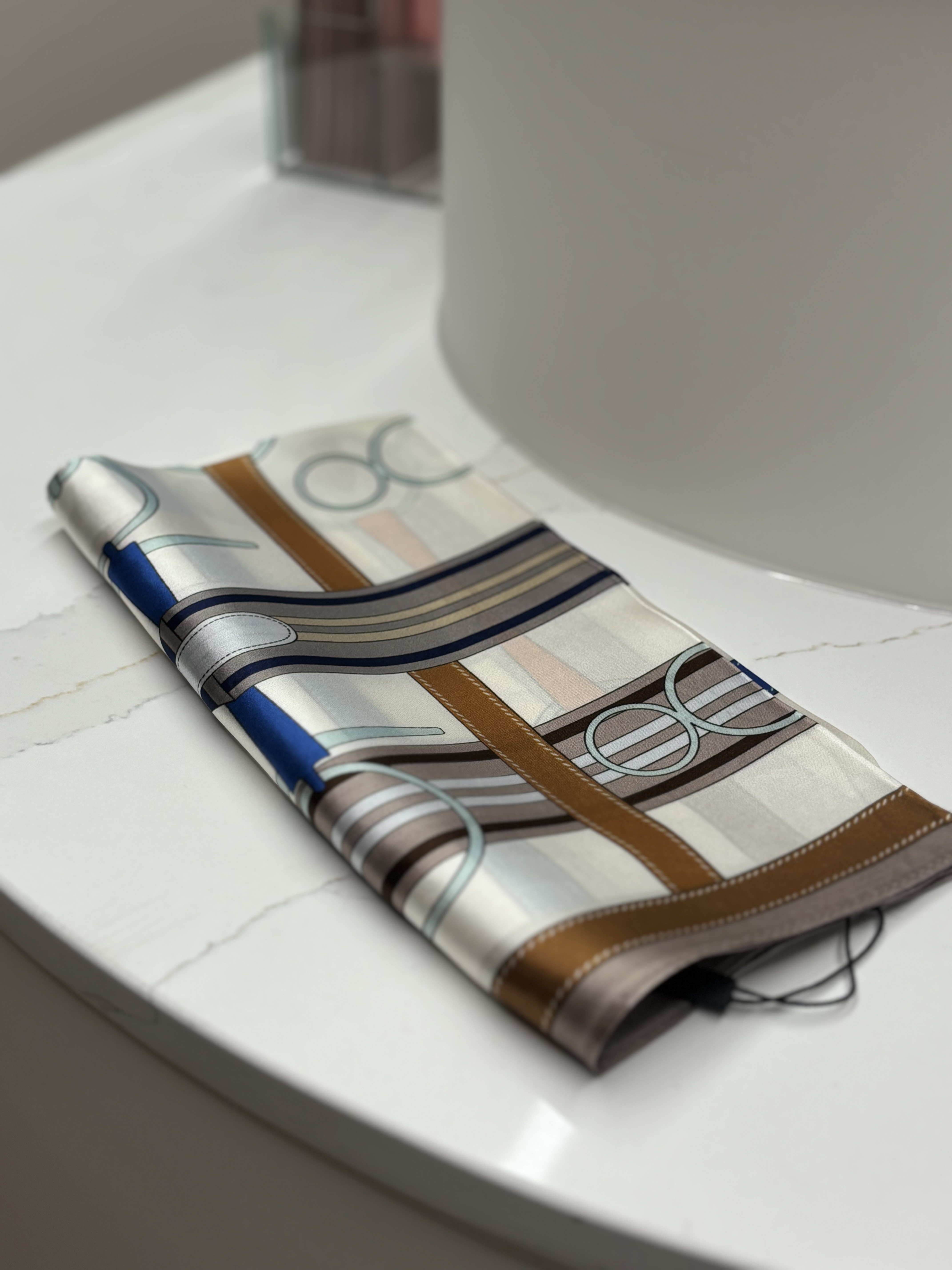 Foulard en soie Tom & Eva 