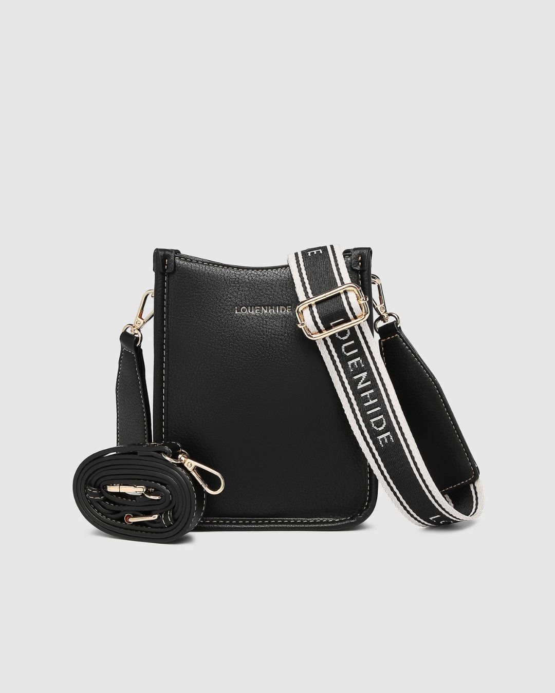 Sac bandoulière Logo Parker noir Louenhide 1231
