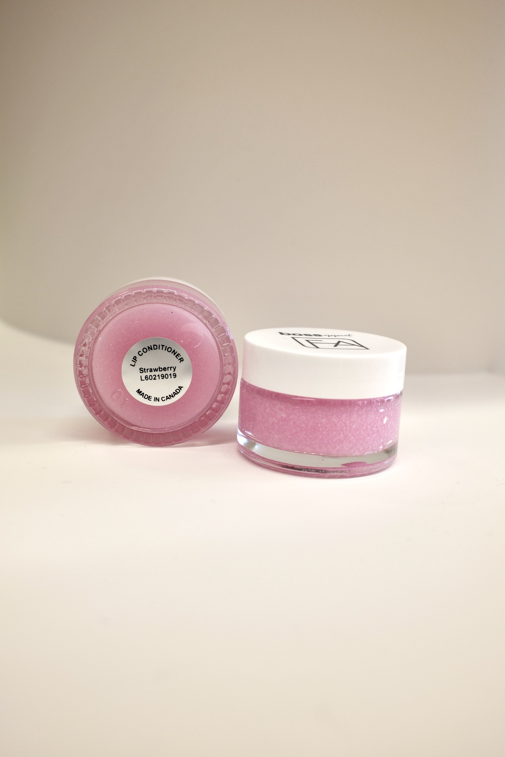 Soin des lèvres : scrub et conditionneur à la fraise Boss Appeal