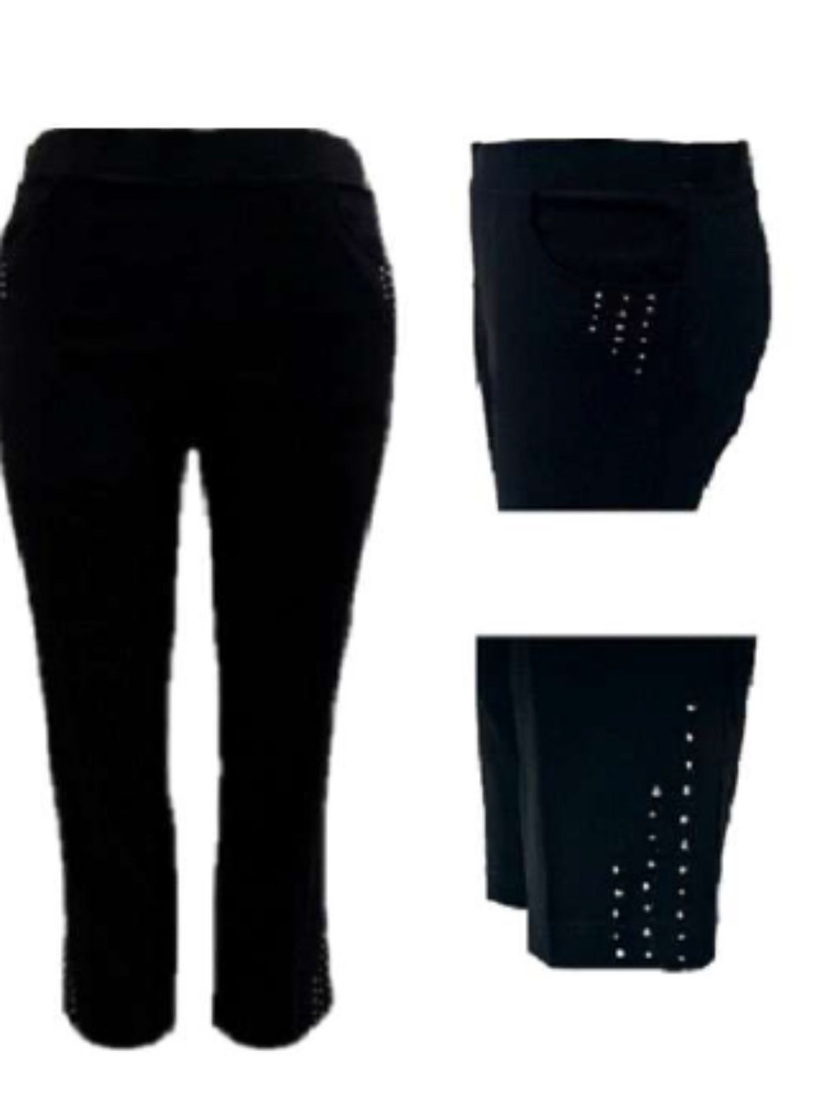 Capri en tissu tissé à enfiler Beta