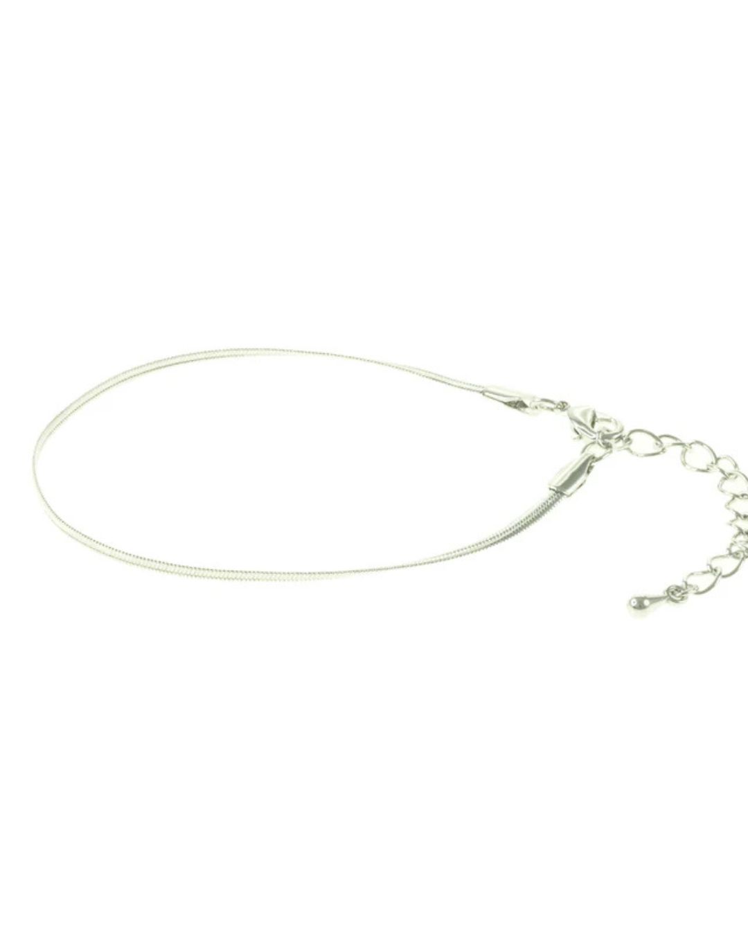Bracelet chaîne serpent silver Jackie J YUW2400B