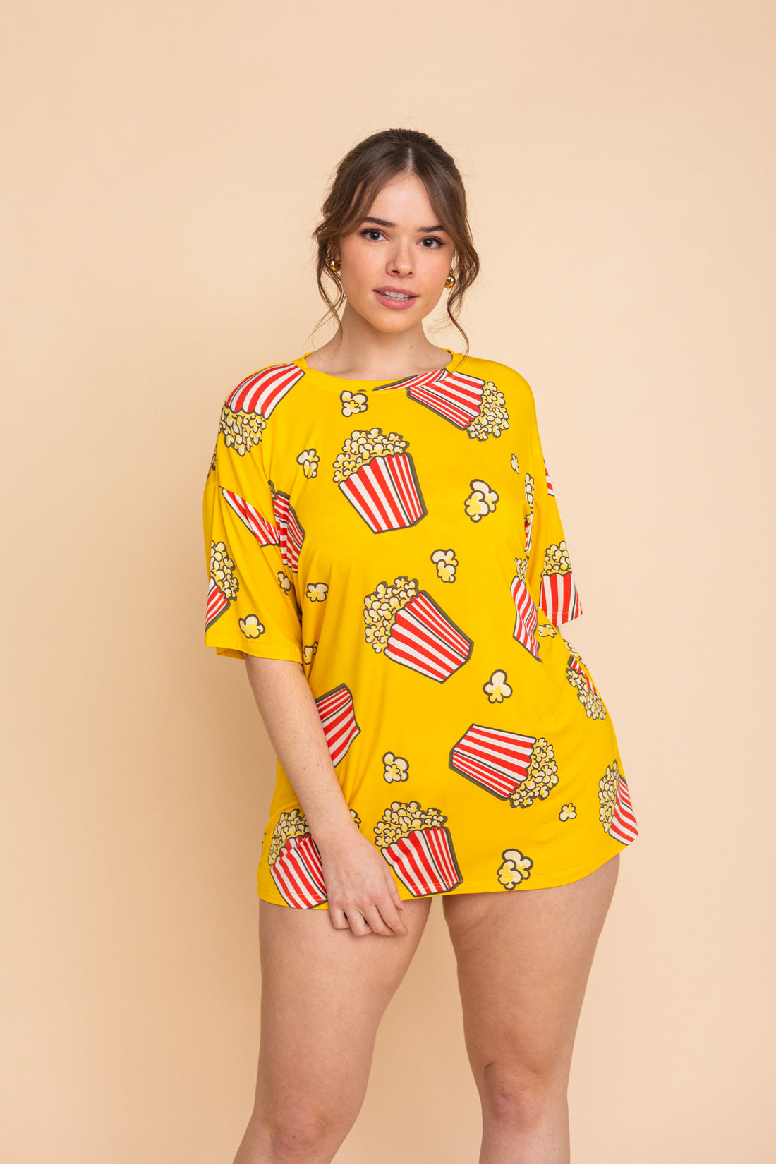 T-Shirt long Unisexe "POP & CHILL" Pop Underwear