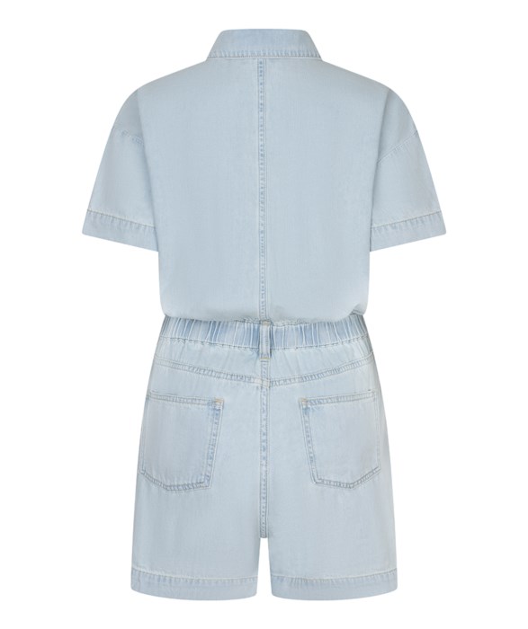 Jumpsuit court en jeans Esqualo