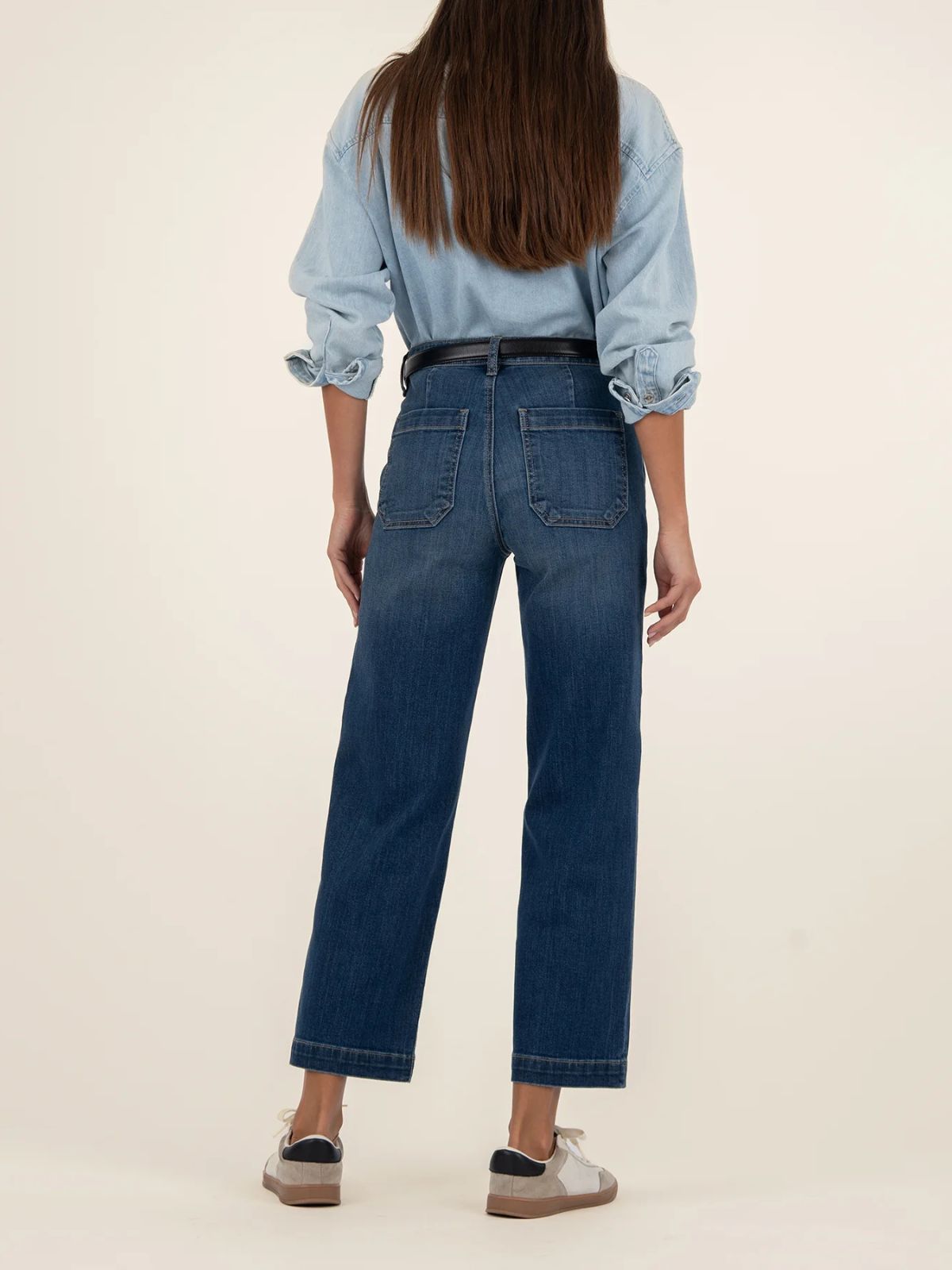 Pantalon large taille haute Charlotte Kut 