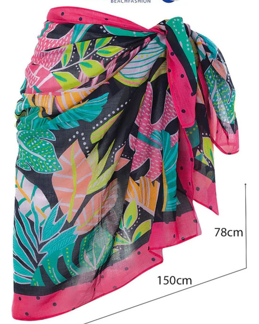 Paréo Motifs Tropicaux Sunmarin 13640