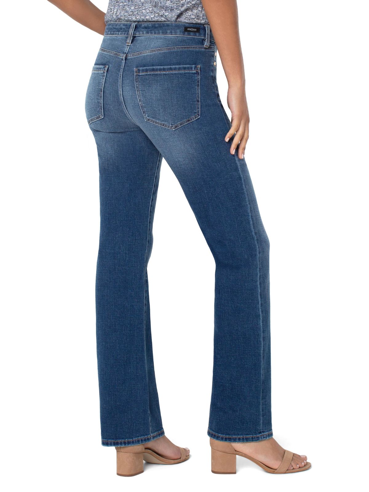 Jean flare taille mi-haute Lucy Liverpool 