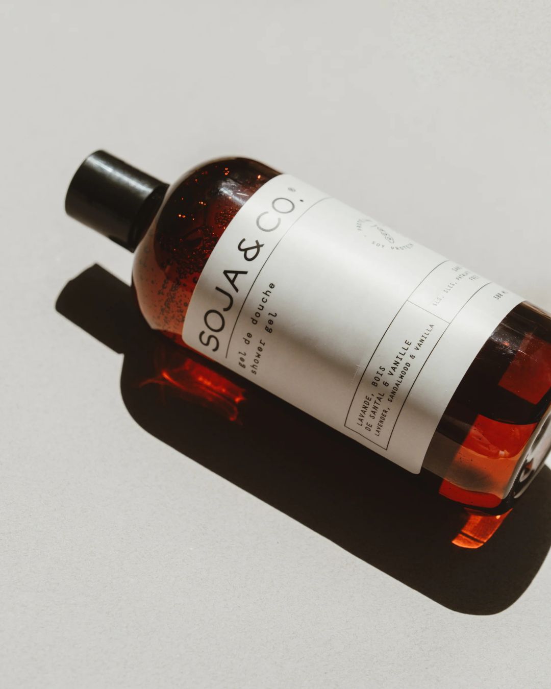 Gel Douche Lavande, Bois de santal & Vanille SOJA & CO 