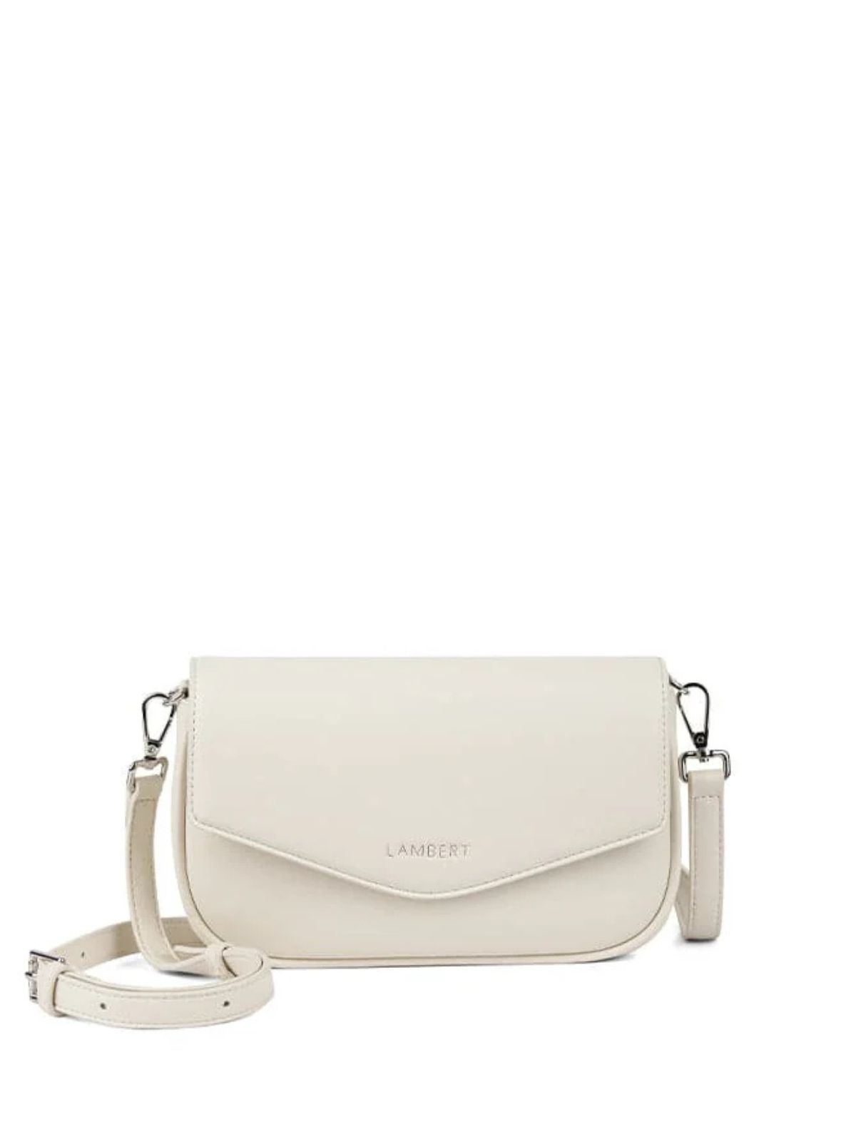 Le Gabby - Sac à main 2-en-1 en cuir vegan porcelain Lambert