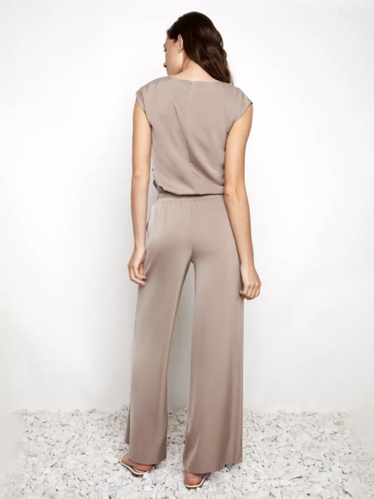 Pantalon en satin Up! 