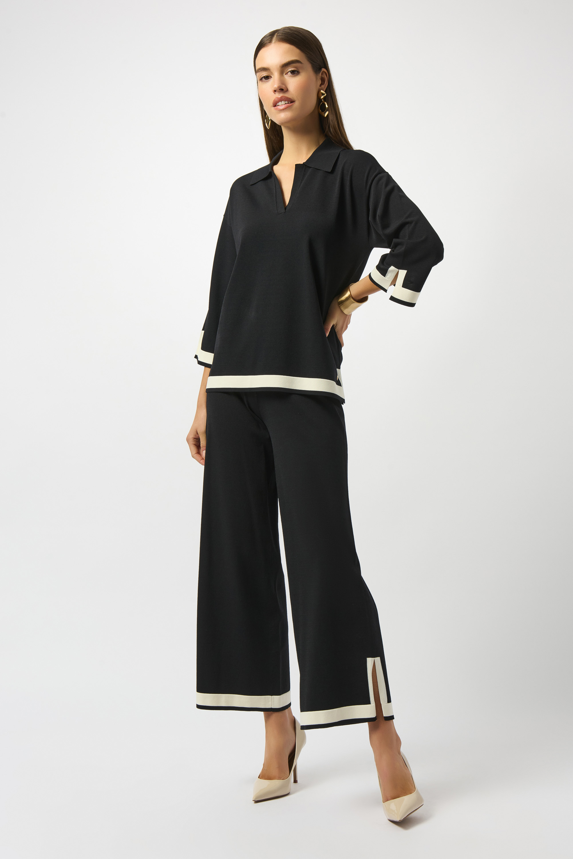 Haut en tricot bloc de couleurs Joseph Ribkoff 253909