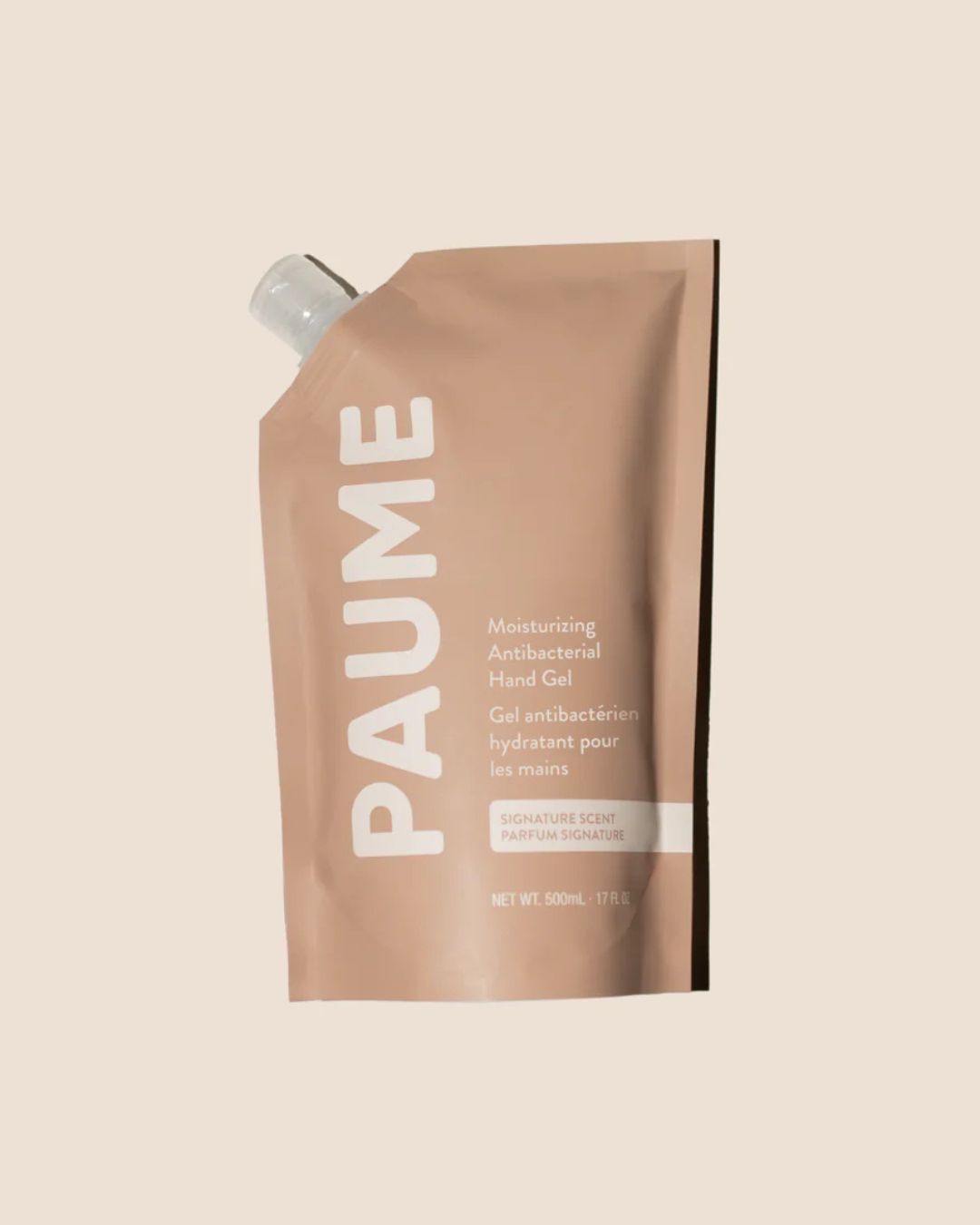 Recharge de gel antibactérien hydratant pour les mains 500ml Paume