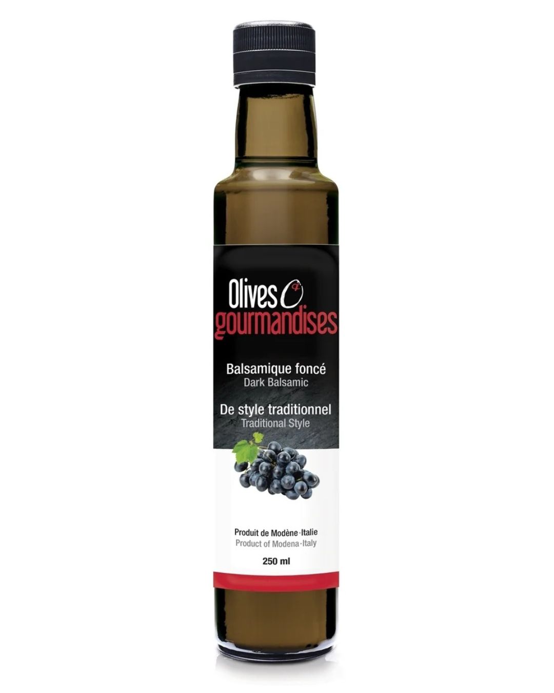 Balsamique traditionnel foncé 250ml Olives & Gourmandises 