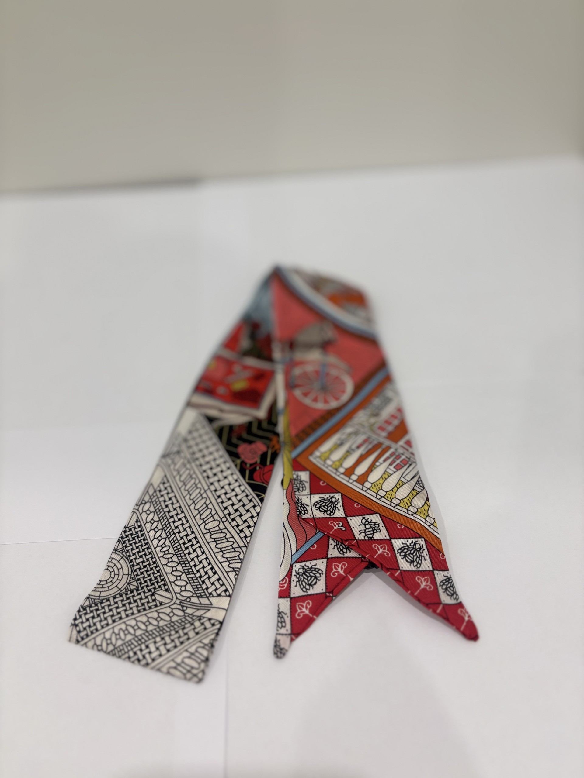 Écharpe avec motif Tom & Eva 