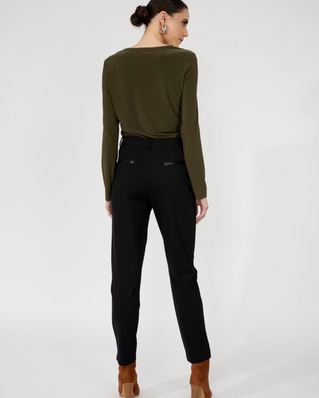 Pantalon habillé taille haute Frank Lyman 253731