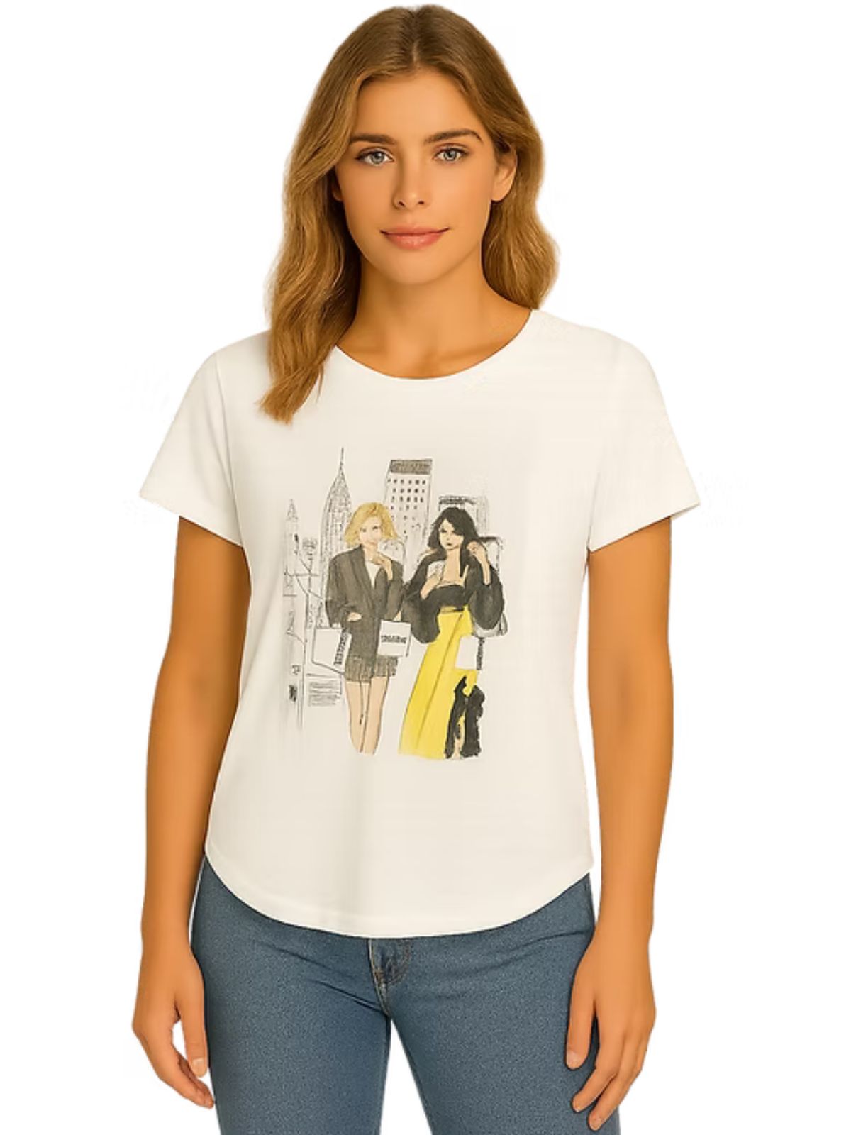 T-Shirt avec mademoiselle Orly
