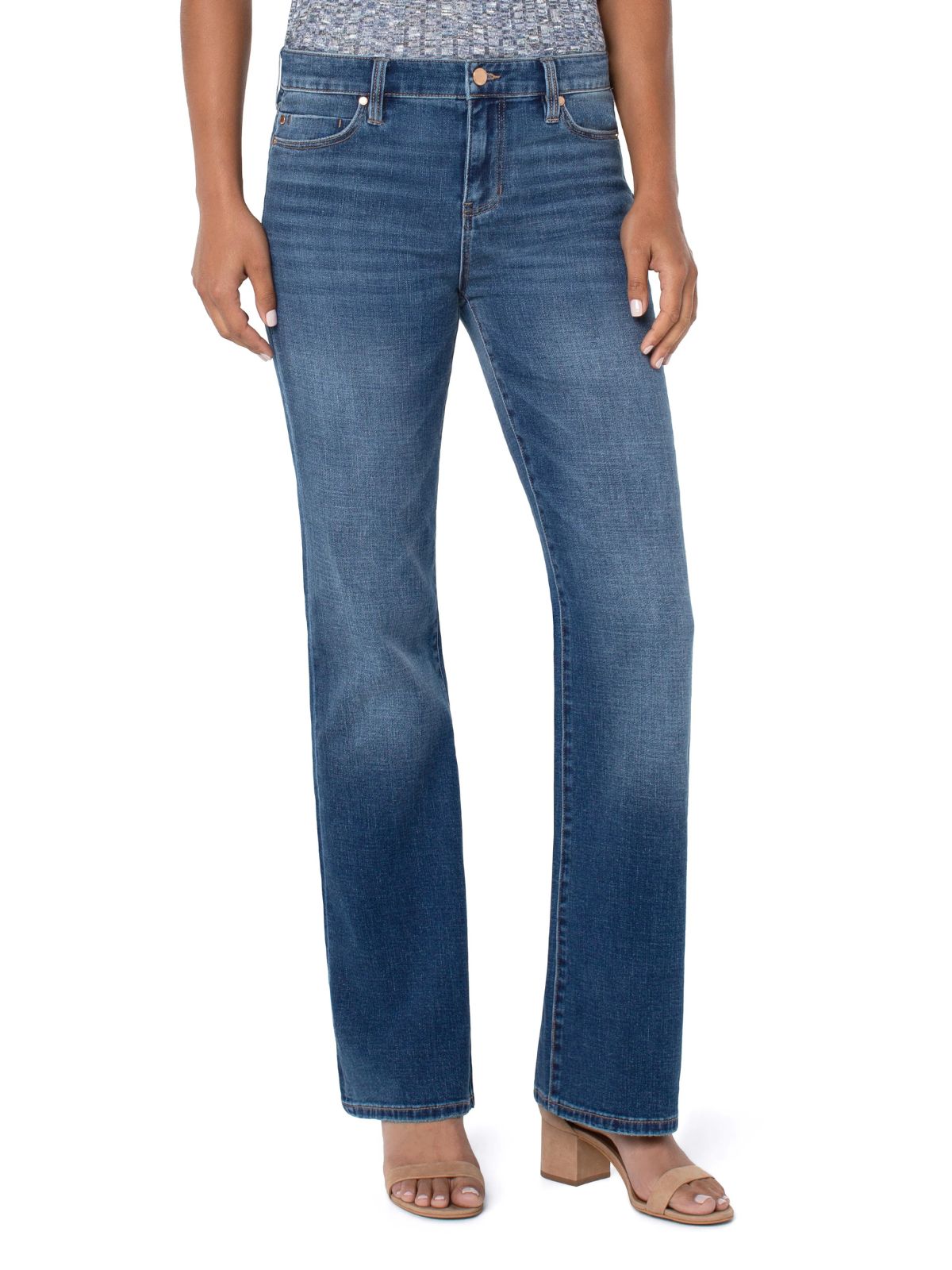 Jean flare taille mi-haute Lucy Liverpool 