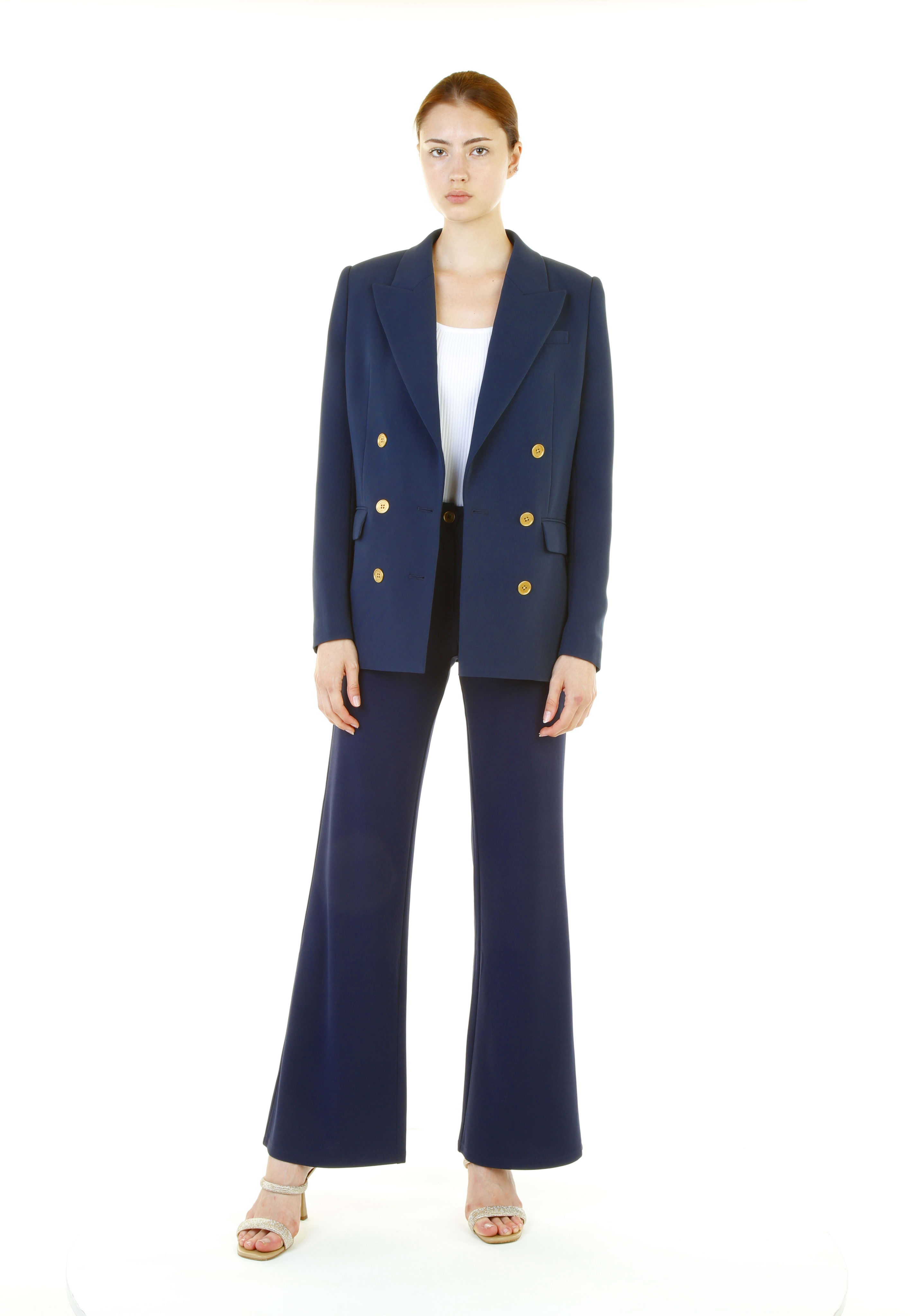 Pantalon à jambe large avec poches Michael Kors