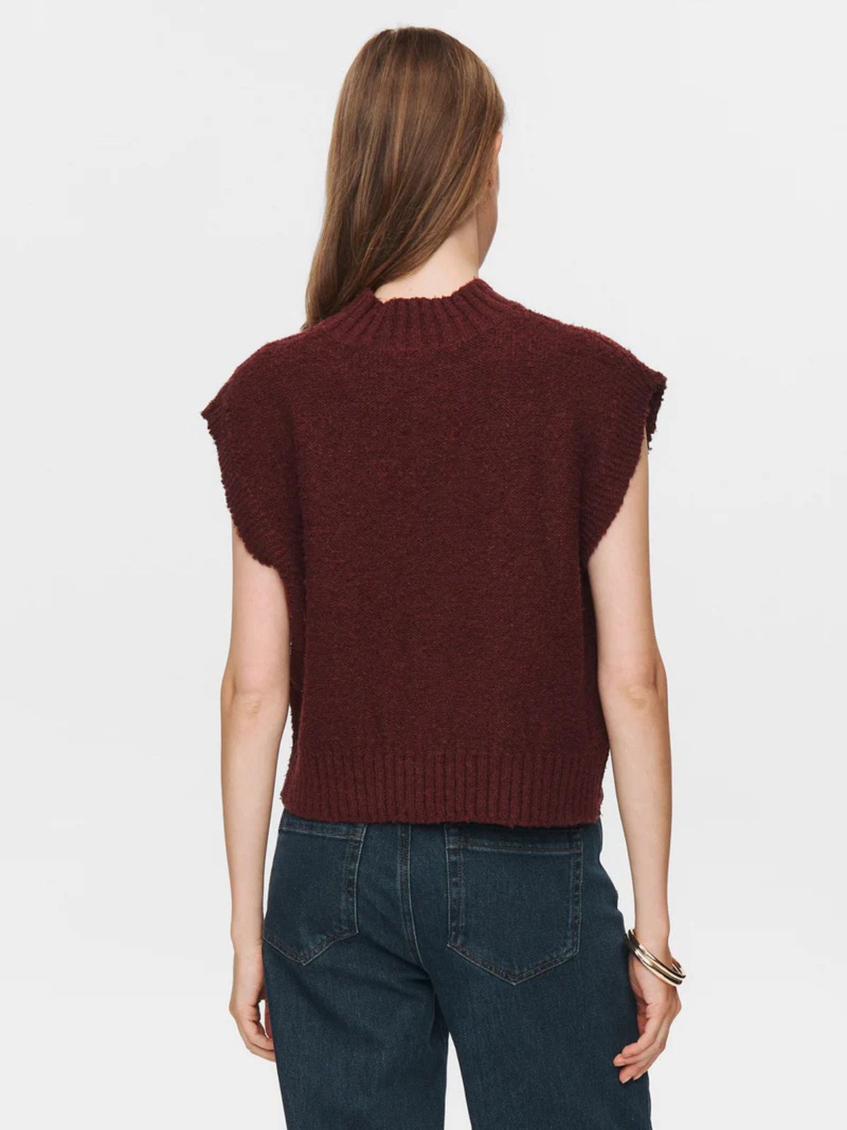 Gilet en tricot sans manches Nümph